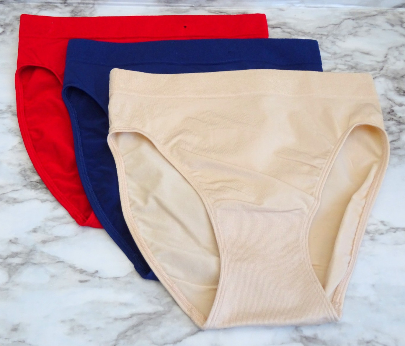 Wacoal 834175# B-Smooth Hi-Cut Brief 3-Pack Panties US Size S