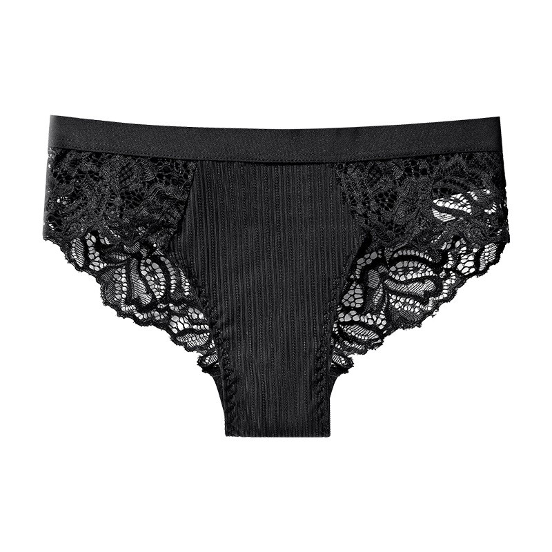 6 Pack Low Womens Low Rise Lace Panties Bikinis Ladies Underwear Lingeries Brief