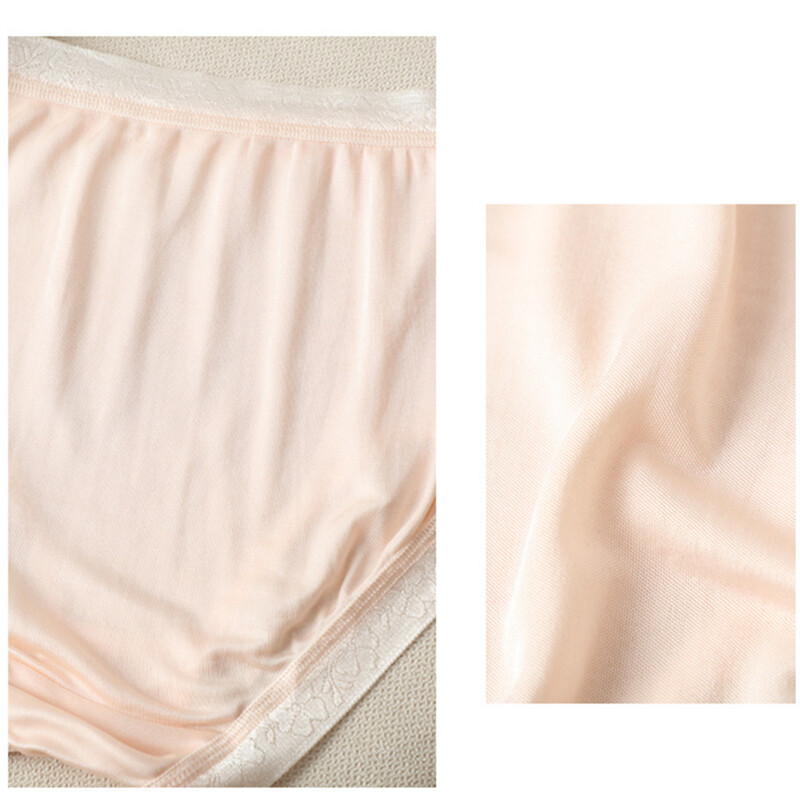 5 Pairs Mulberry Silk Underwear Women’s Briefs Japanese 100% Silk Lady Panties