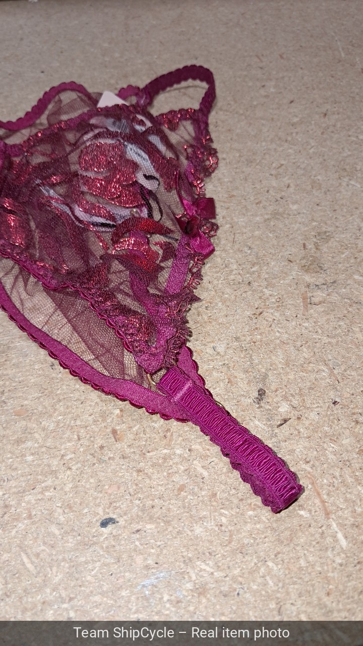 Agent Provocateur SPARKLE Brief S2 Red Orig 80 RARE A5 G1N