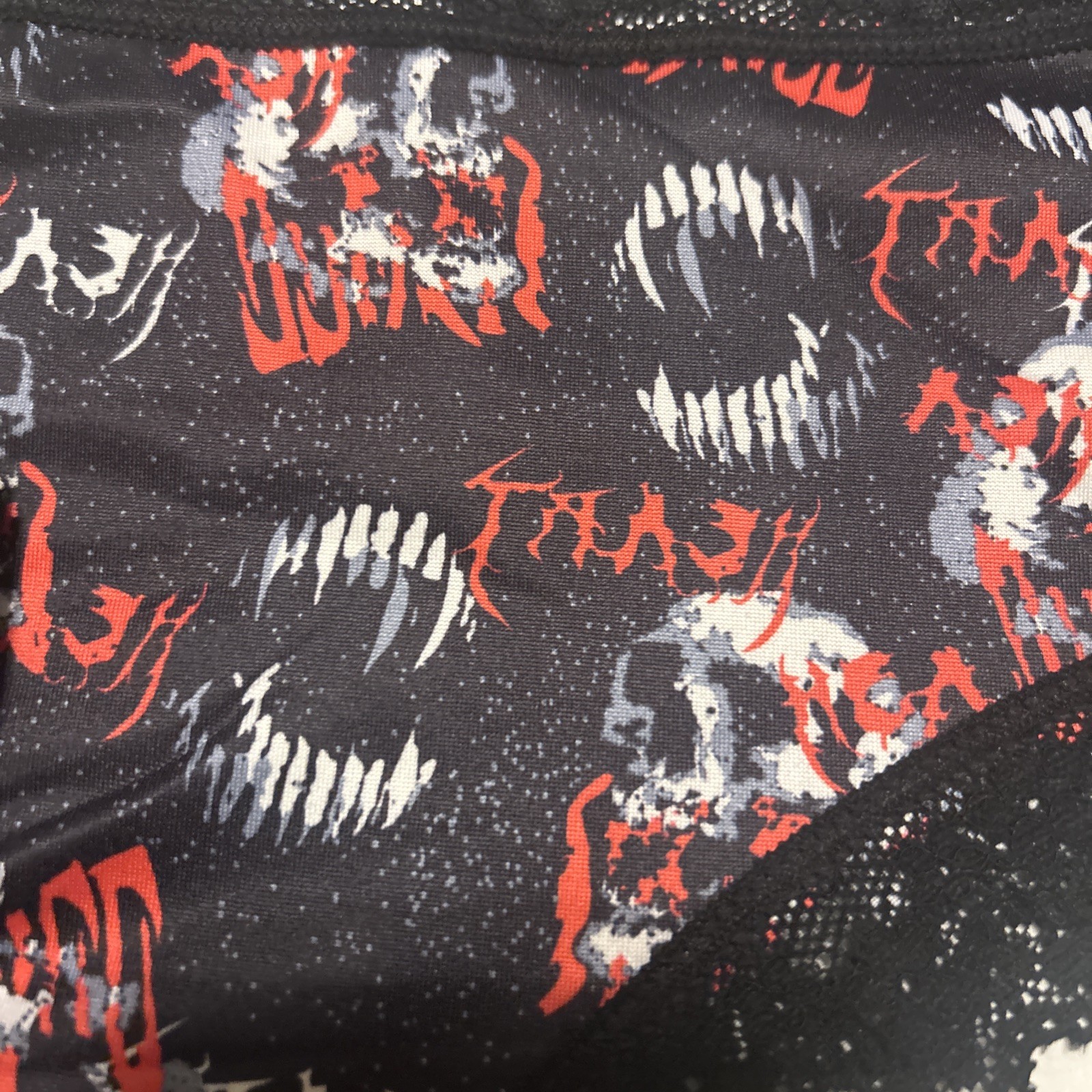 Morvia 3pk lace trim goth Emo panties L skulls stars Planets & Skulls Lingerie