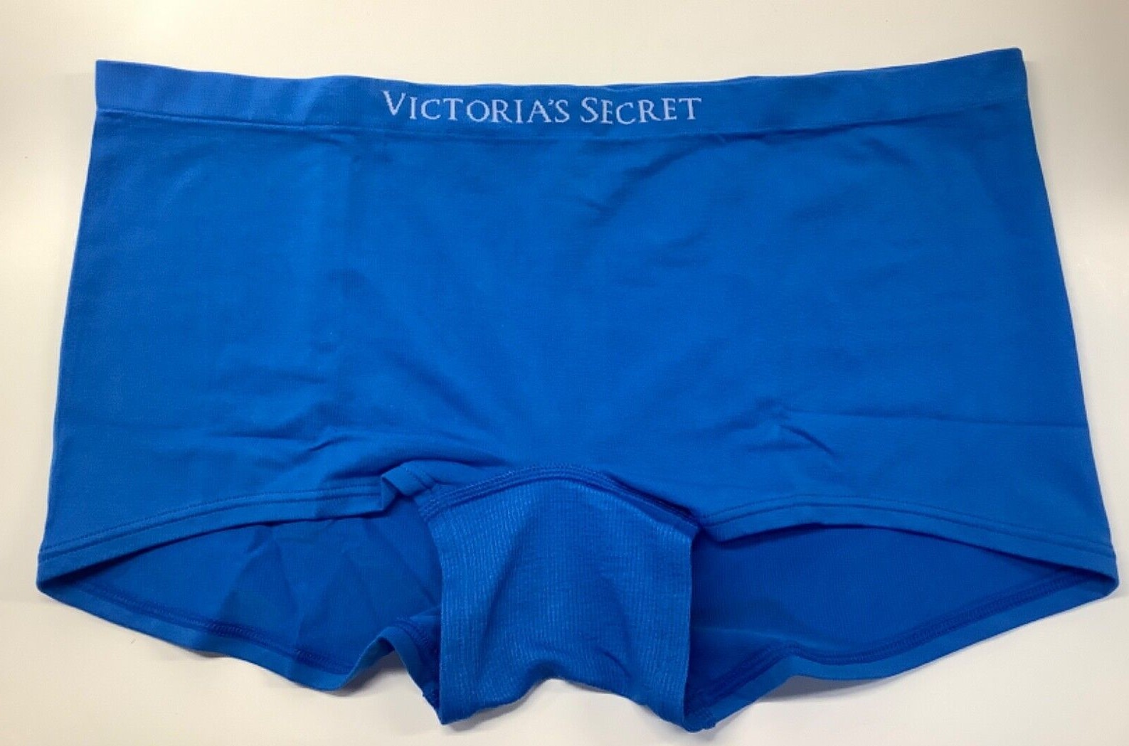 Victoria’s Secret Seamless Buttery Soft Boyshort Panties Blue NWT