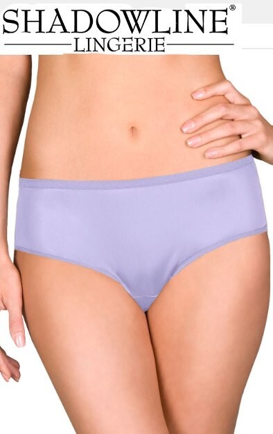 3 Pair Size 10 Perifrost ShadowLine Hipster Covered Elastic Waist & leg Free Shp