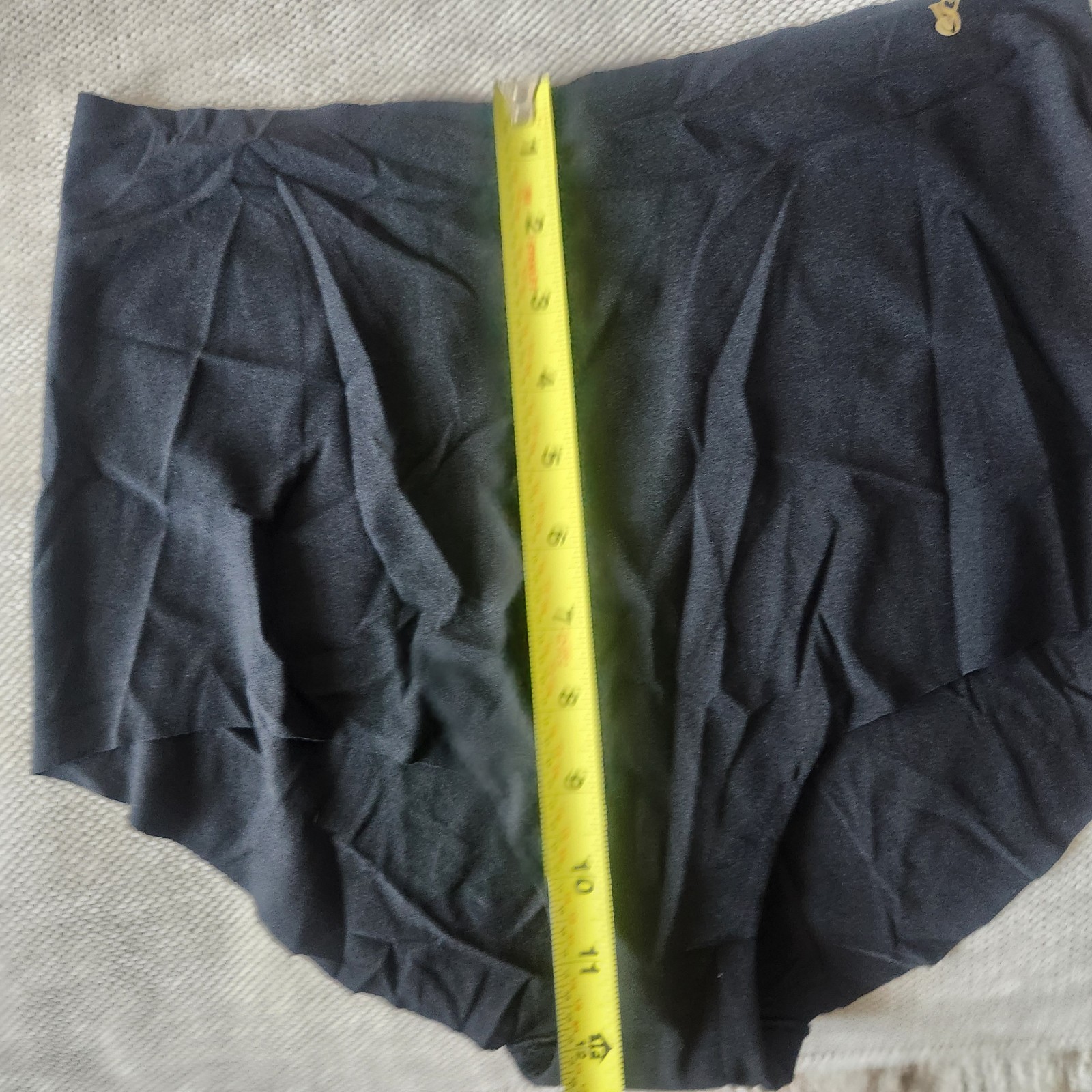 Victoria’s Secret XL Black No Show Smooth Modern Brief Panty NWT