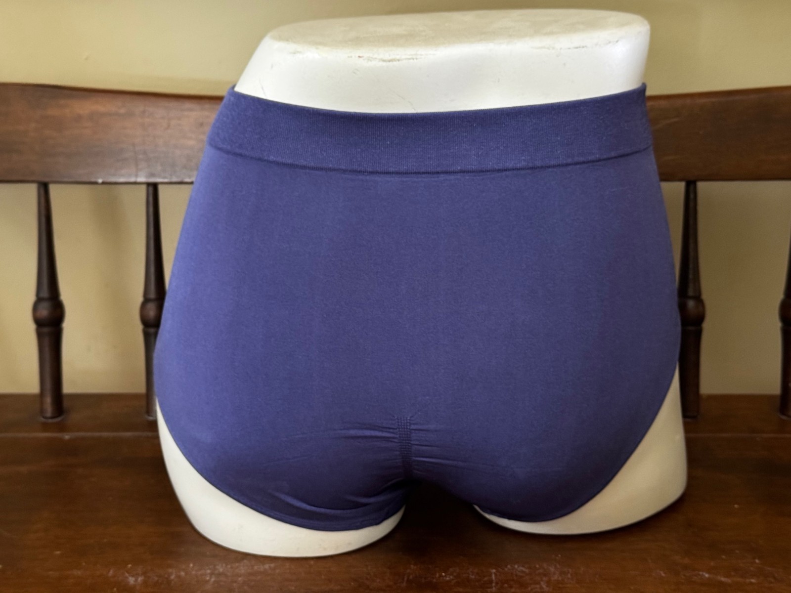 WACOAL 838175 SKIPPER BLUE ~ B-SMOOTH FULL BRIEF PANTIES ~ XL
