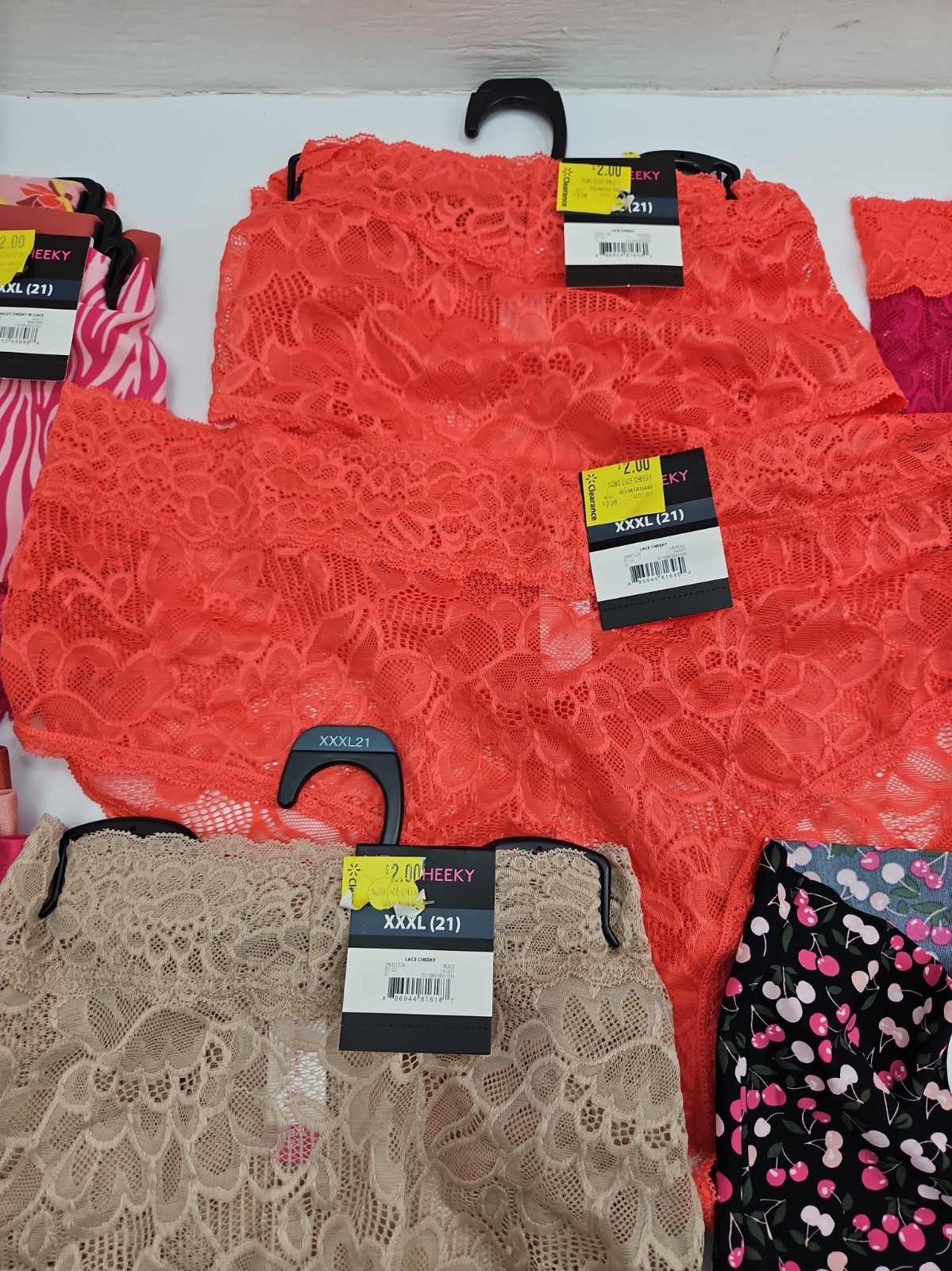 Huge Lot No Boundaries Freecut Cheeky with Lace Panties Diff Styles NWT XXXL