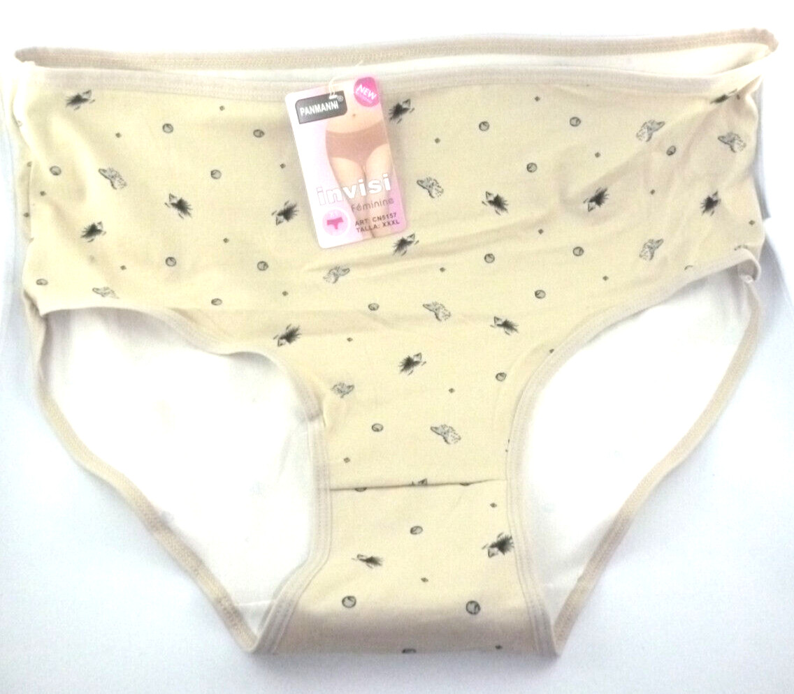 Ladies Bikini Briefs 3er Pack, Cotton,