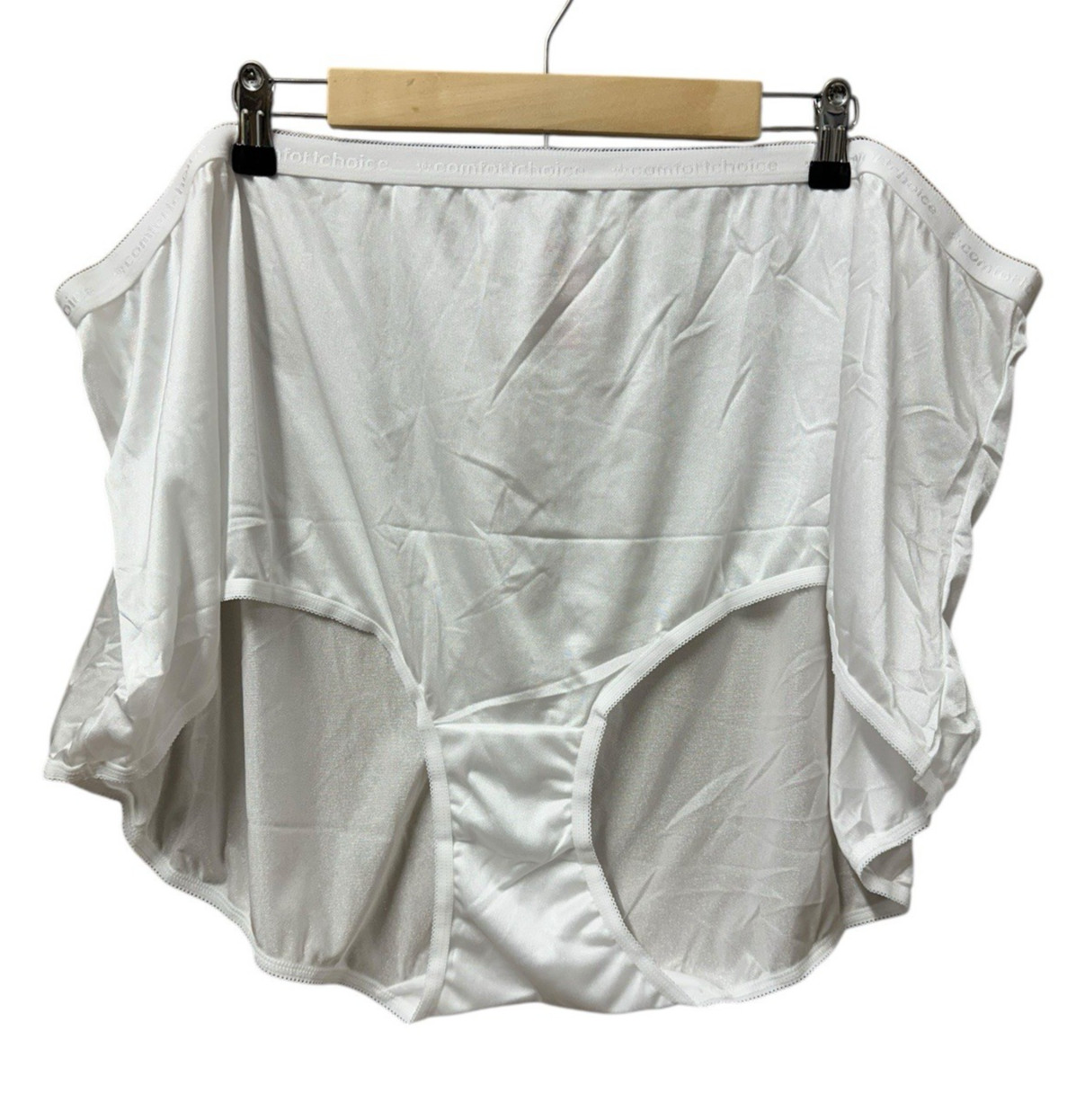 Comfort Choice Women’s Panties Size 15 Plus Size White NEW NO TAG