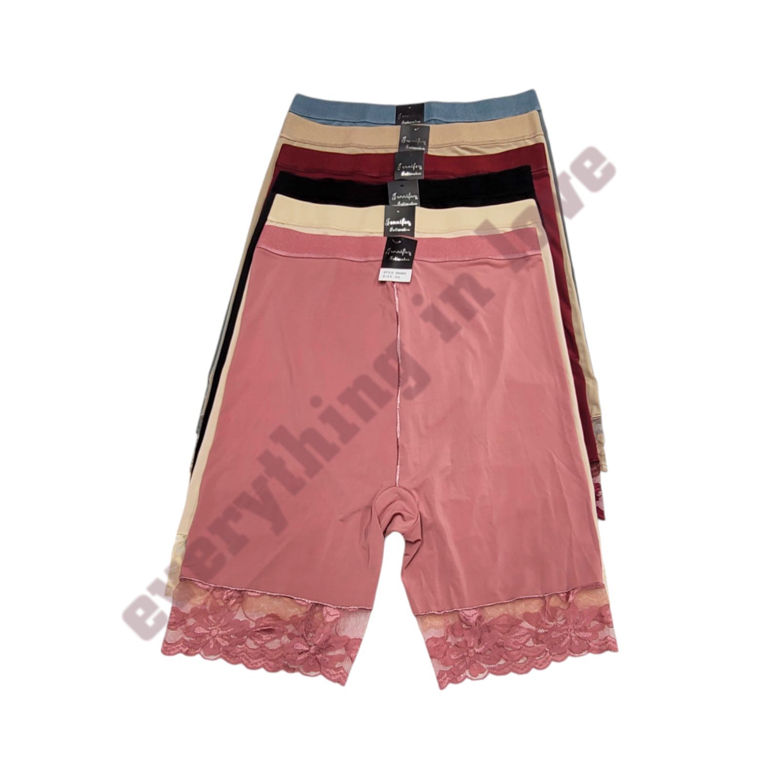 Women Microfiber Under Dress Lace Tummy Control Lift Butt Slimming Girdle Shorts