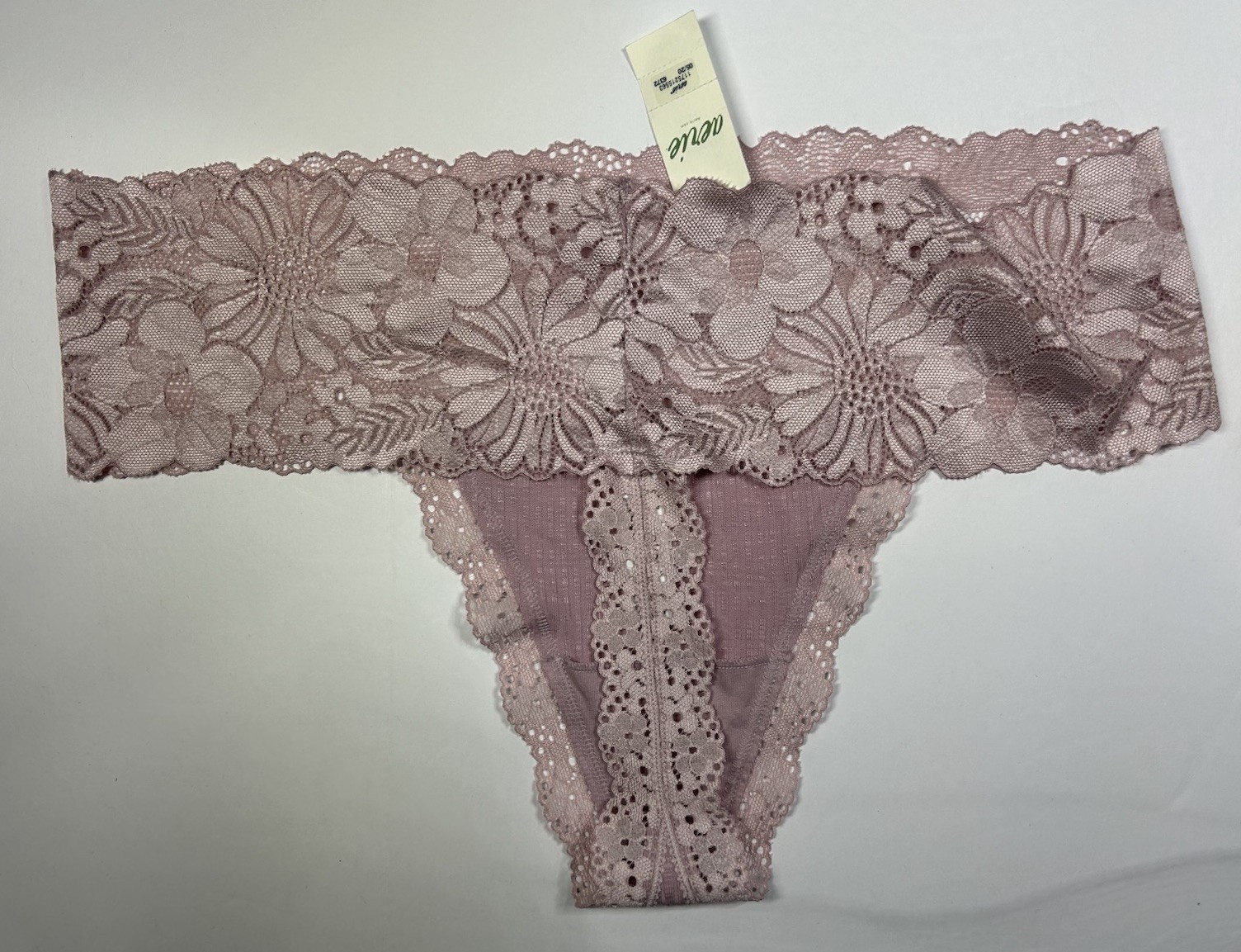 Aeries Womens Panties Underwear Lot Of 4 NWT Thong Size XL