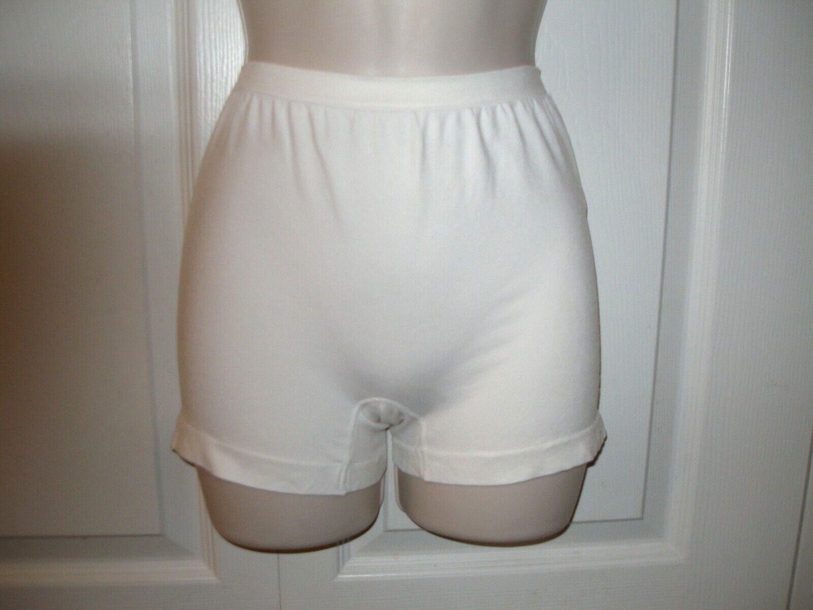 Women’s XS Brief Panties White Comfortable Stretch Lightweight Cool Fabric