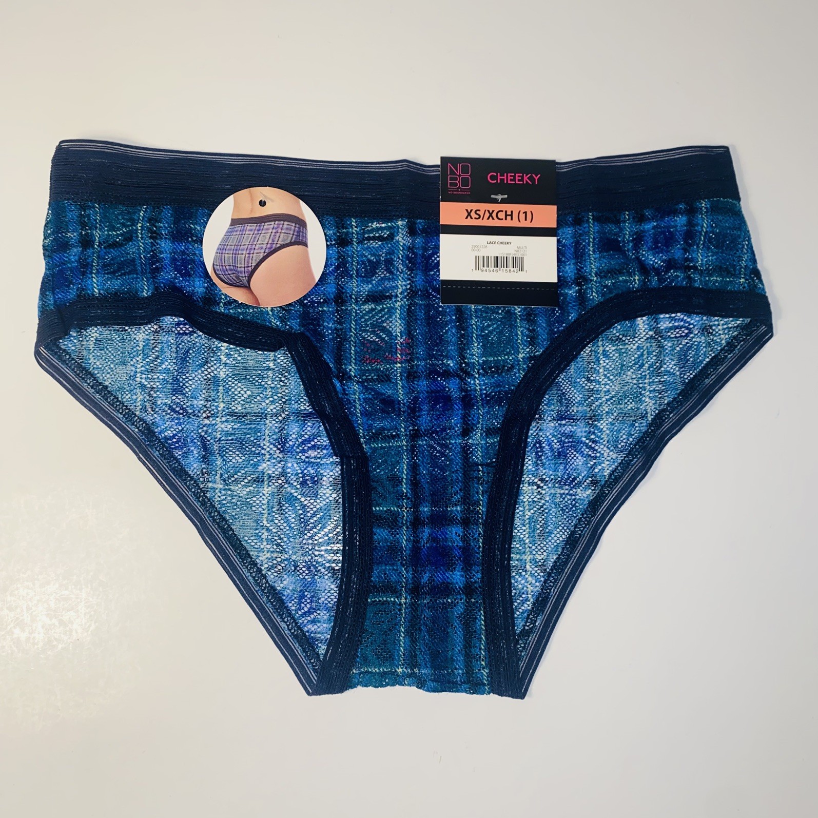 Lace CHEEKY Sexy Panties XS Sz 1 Underwear Lot of 4 No Boundaries NOBO NEW