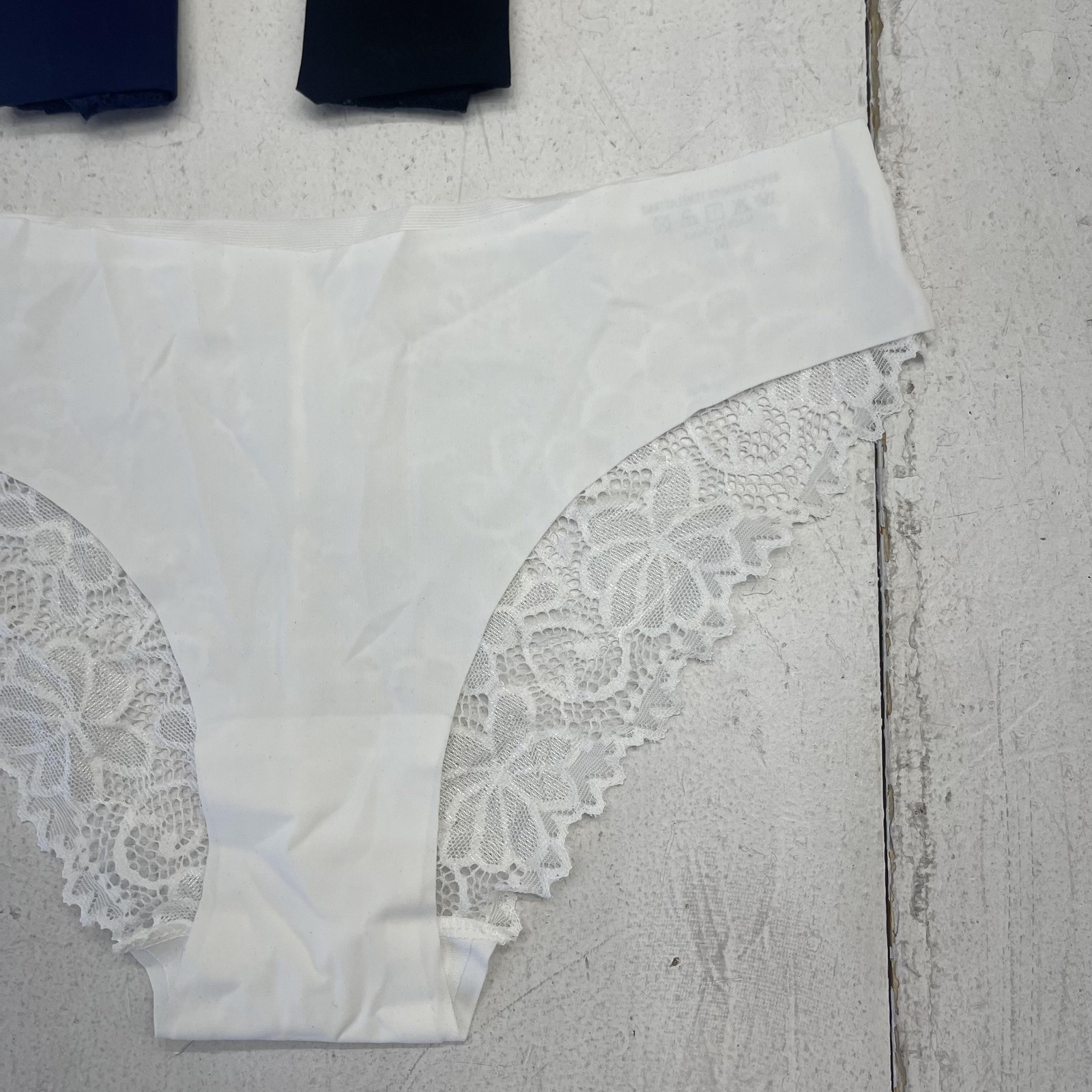 DHFBABY Bikini Panties Womens Medium Multicolor Lace Tagless 6 Pack Stretch