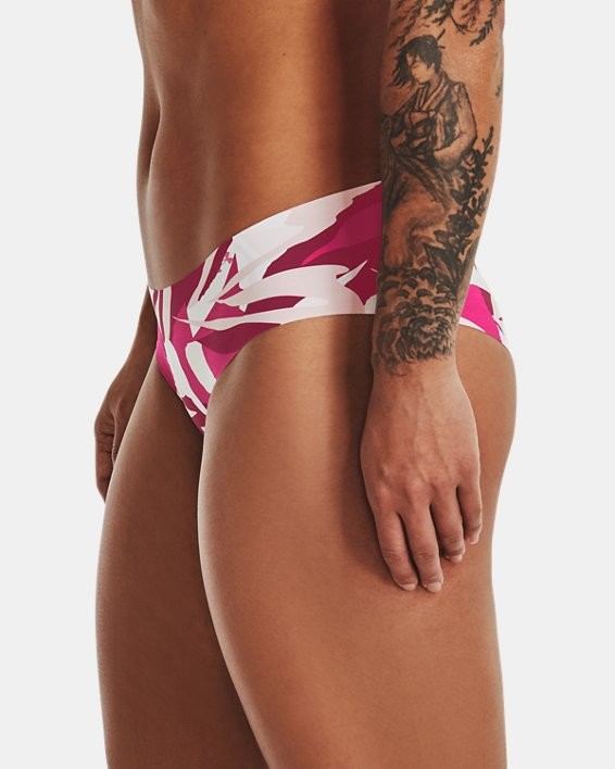 Womens Under Armour Pure Stretch Hipster Panties Underwear Panty 3 Pack S L NEW