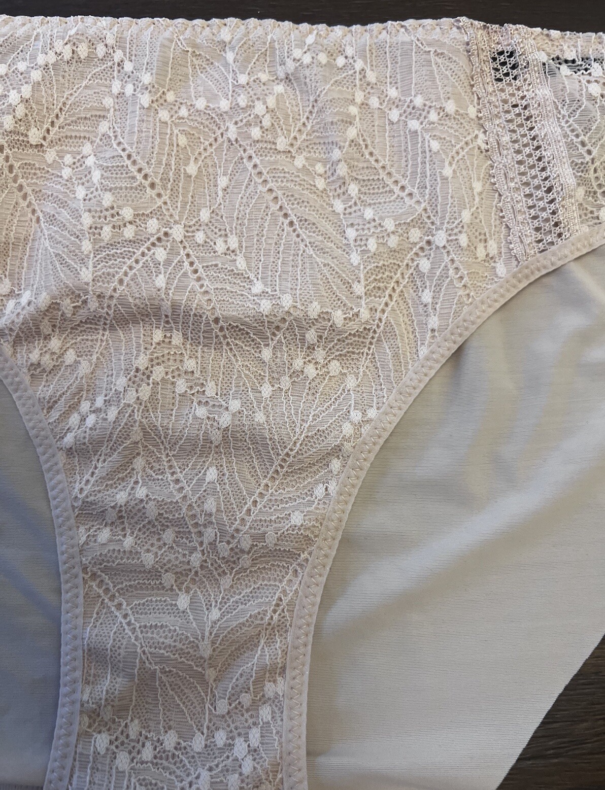 Simone PERELE ‘Comete’ Bikini Brief Panty Pinky Sand 12S720 New Size Large