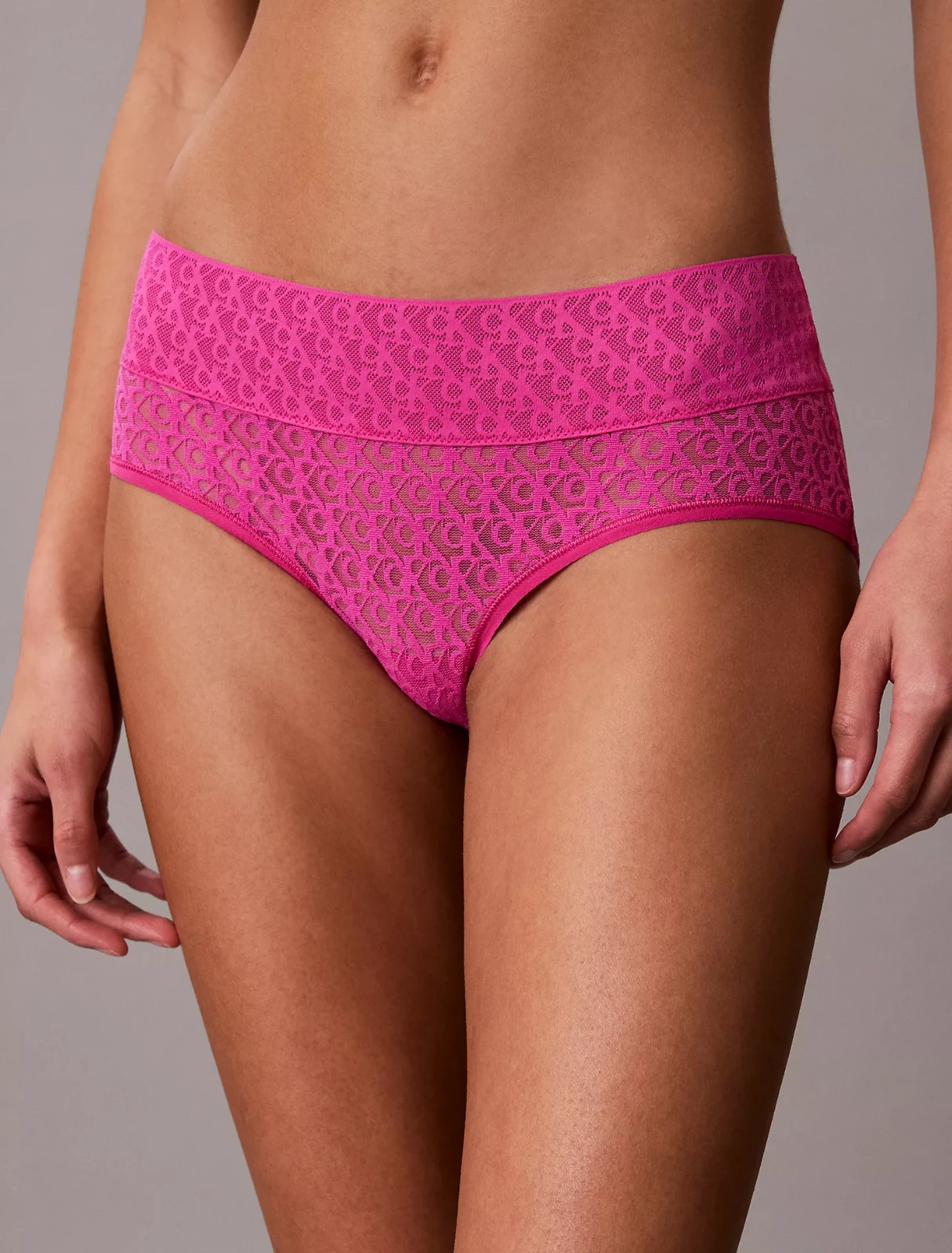 NWT Calvin Klein WOMEN’s(Various) Icon Logo Lace HIPSTER QD5285-510