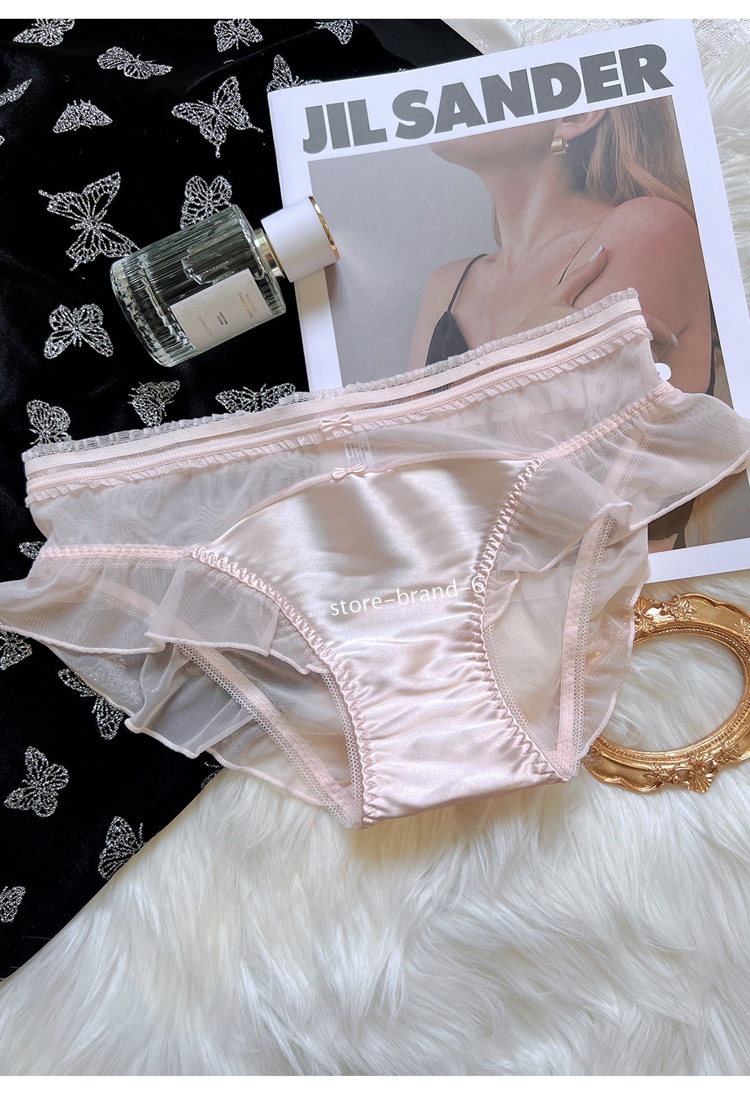 3 Pack Lot Sexy Womens Lace Panties Sweet Bow Lace Underwear Sexy Briefs