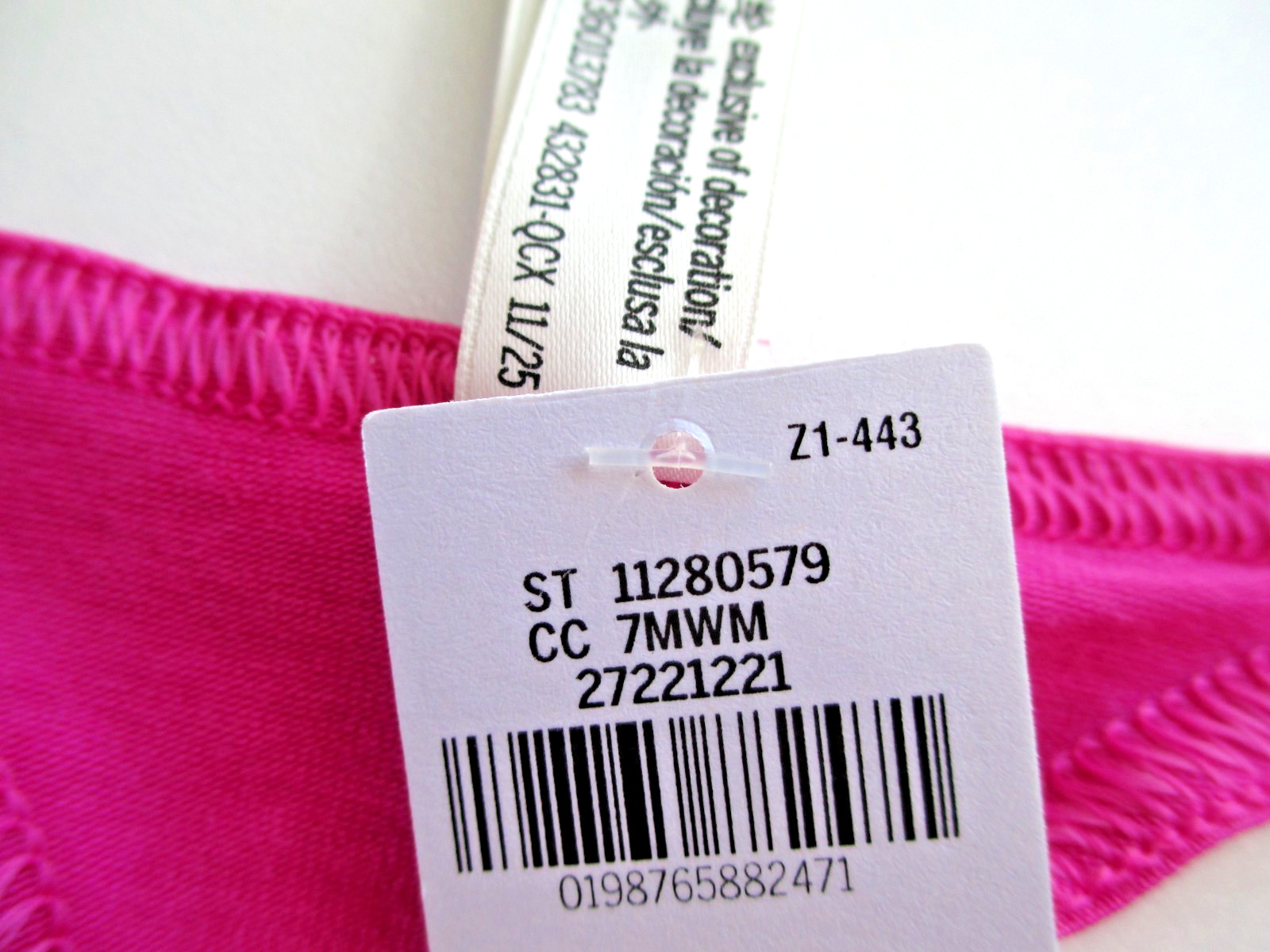 VICTORIA’S SECRET PINK Cotton High Leg Micro Thong Panty S M L XL Pink Polka Dot