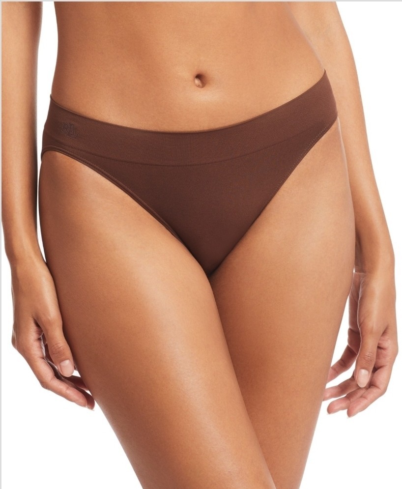 Ralph Lauren 2Pack Seamless Stretch Jersey Bikini Panty Women’s Underwear Medium