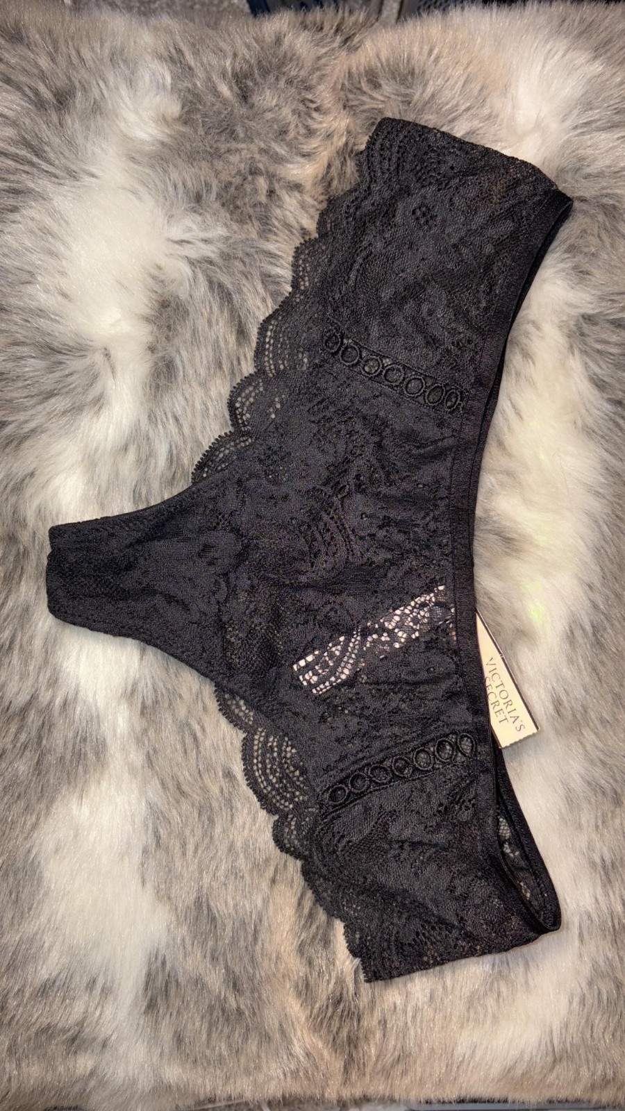 VICTORIAS SECRET DREAM ANGELS WIDE SIDE LACE PANTIES * New W/ Tags* sz S / P