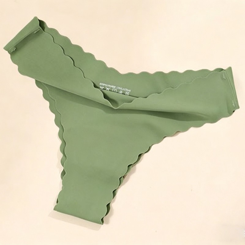 5 Pack Lot Sexy Womens Seamless Bikinis Panties Underwear Thongs Brief Lingeries