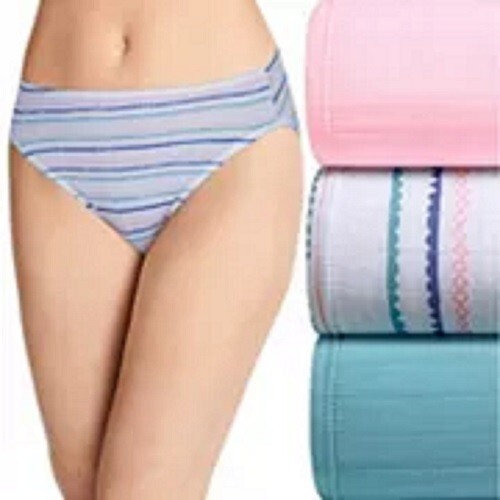 Jockey Modal Stretch Supersoft French Cut Pantie 3 Pack Style 002371 Size 7 NWT
