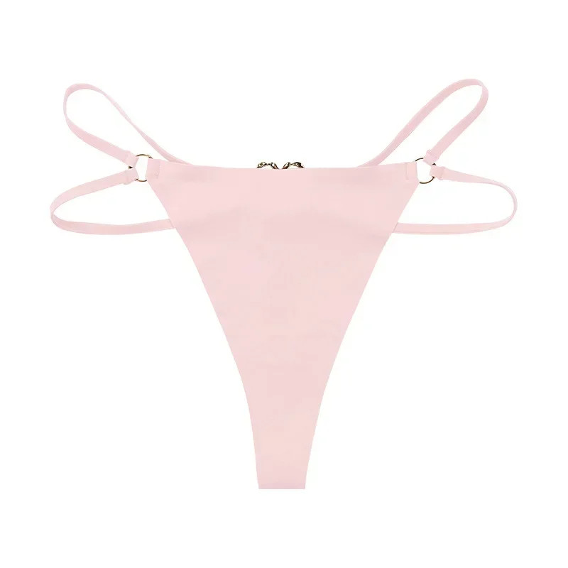 Sexy Women Seamless Ice Silk G String Thong Panties Plus Size S-XL Underwear