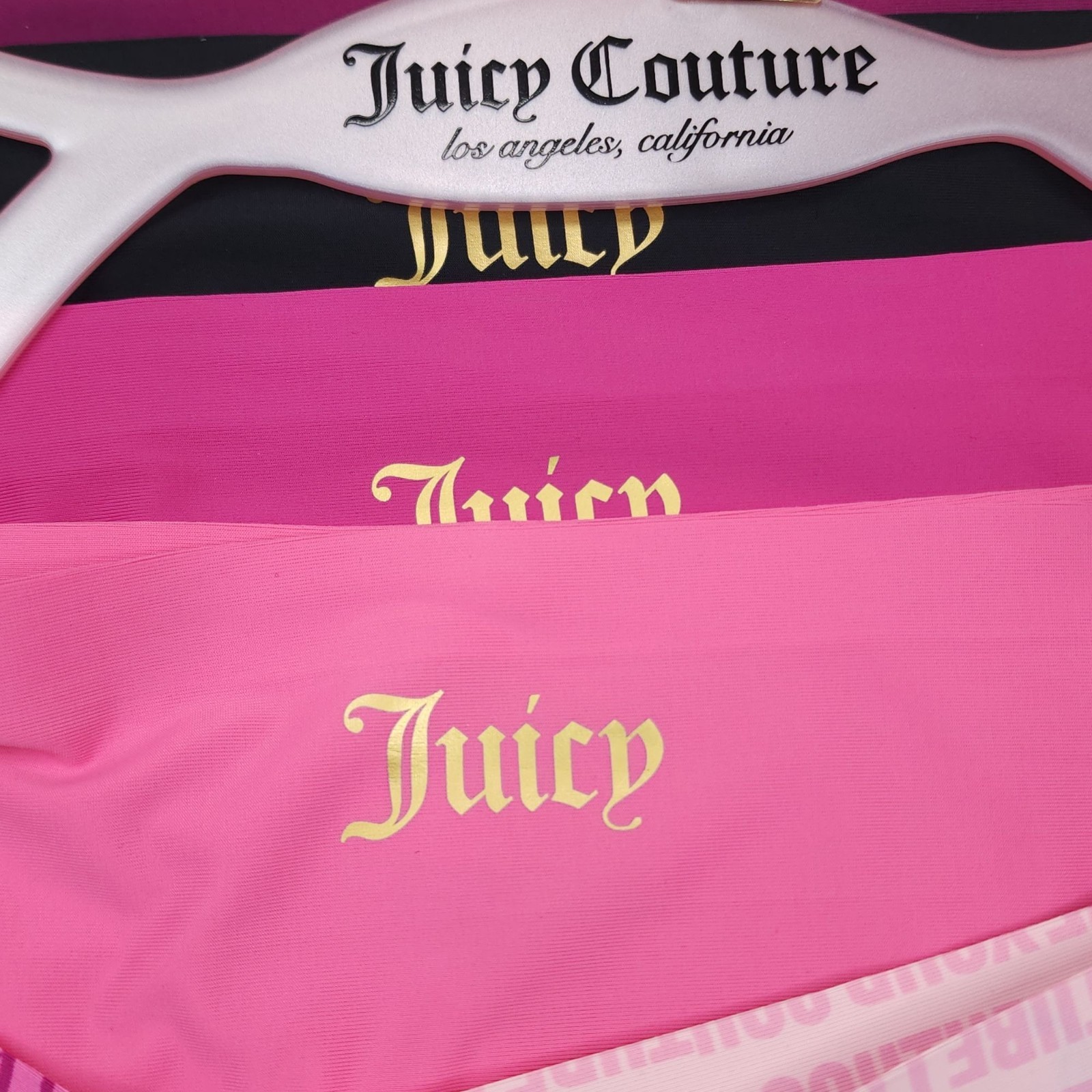 Juicy Couture 5-Pack Seamless No Panty Lines Hipster Panties Size L Nylon Soft