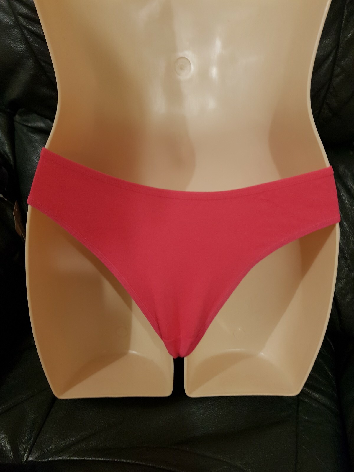 BNWT Job Lot Bright Pink & Coral Embroidered Briefs Size 8-10 x 9