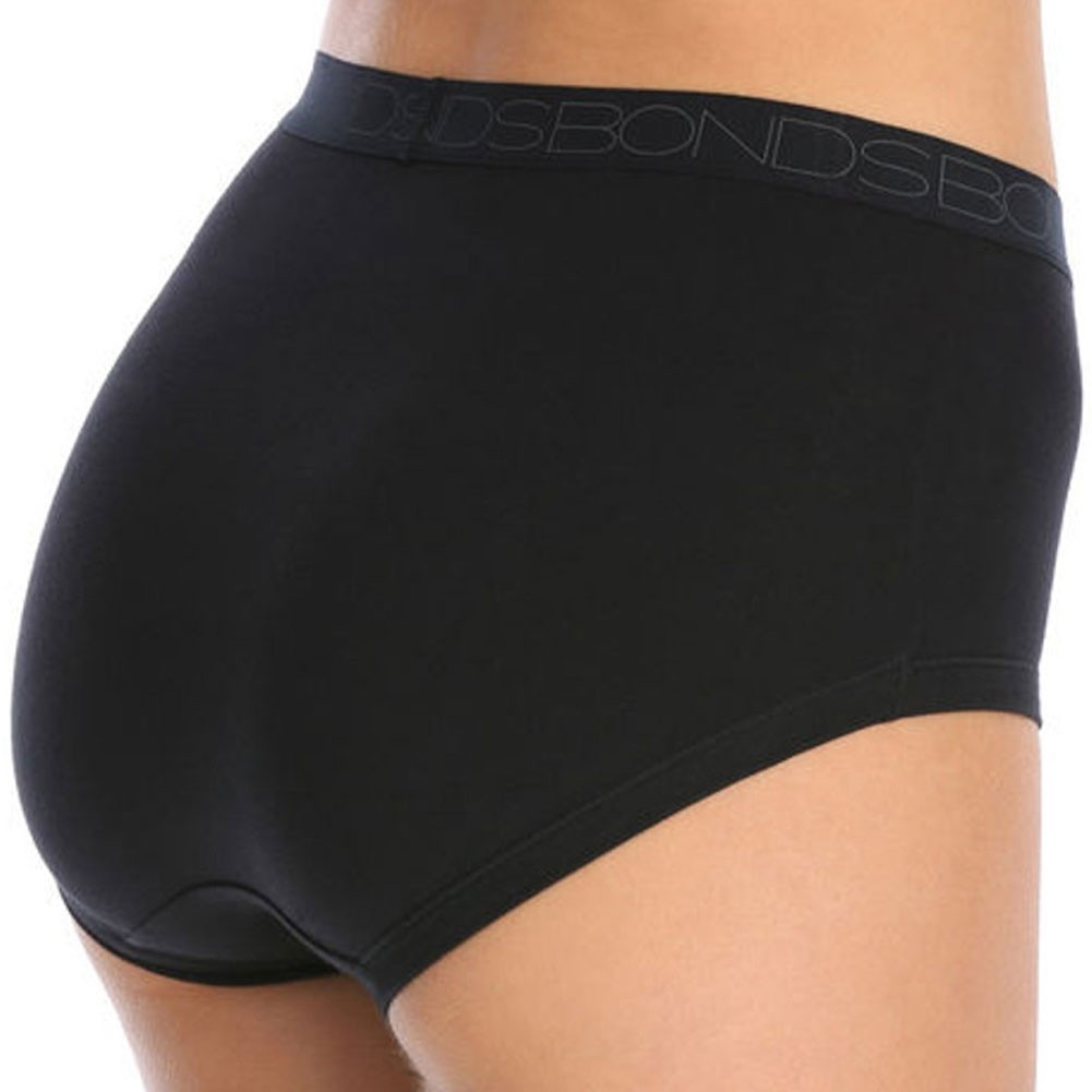 Bonds Cottontails Full Brief 3PK WY5NA Black
