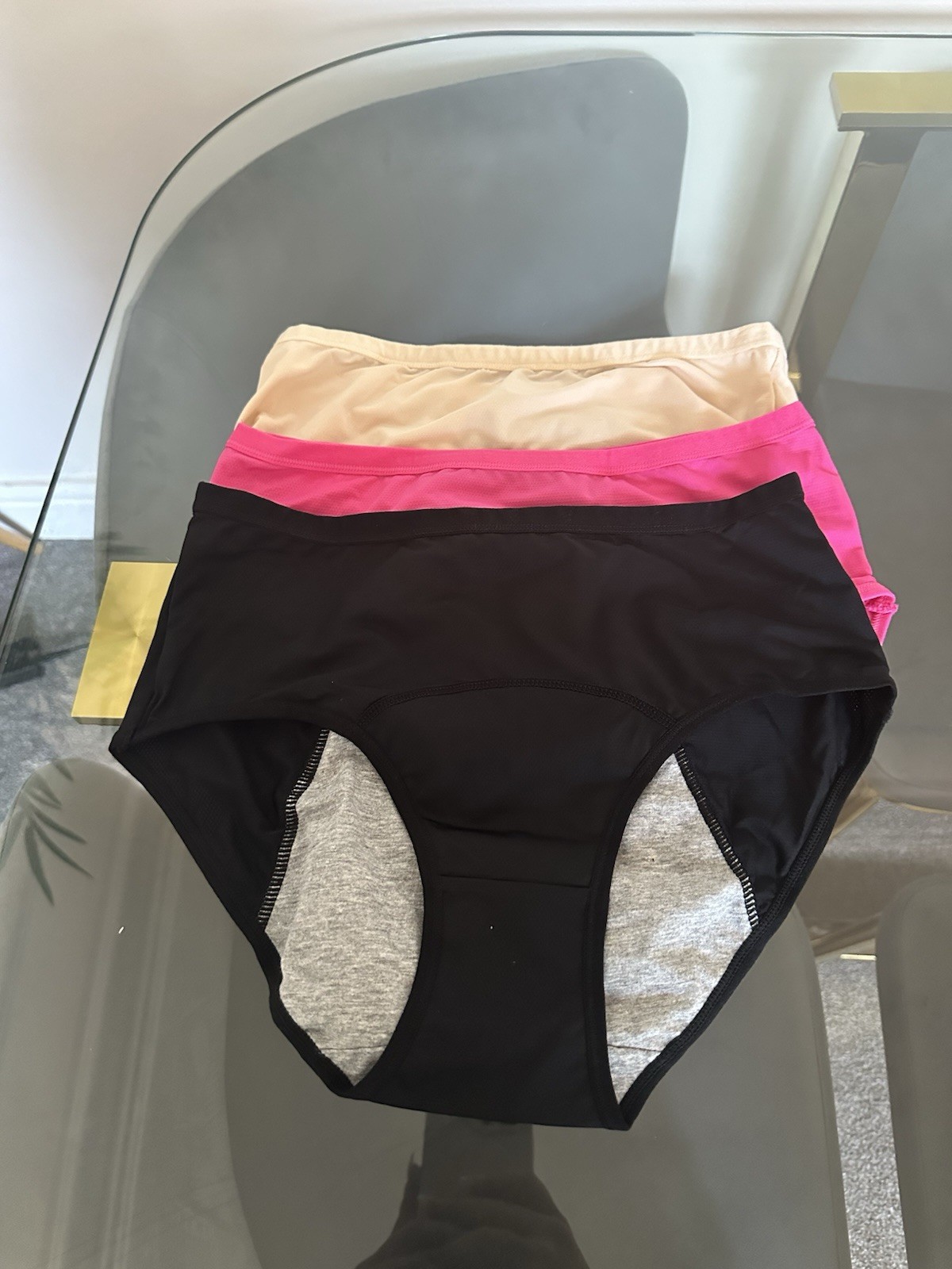 Pack of 3 Reusable Period Knickers Size Small – Medium Flow – Unused