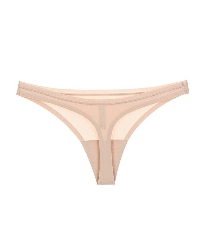 Wonderbra Ultimate Silhouette Thong String XL 16 Nude Invisible No VPL W01P2 New