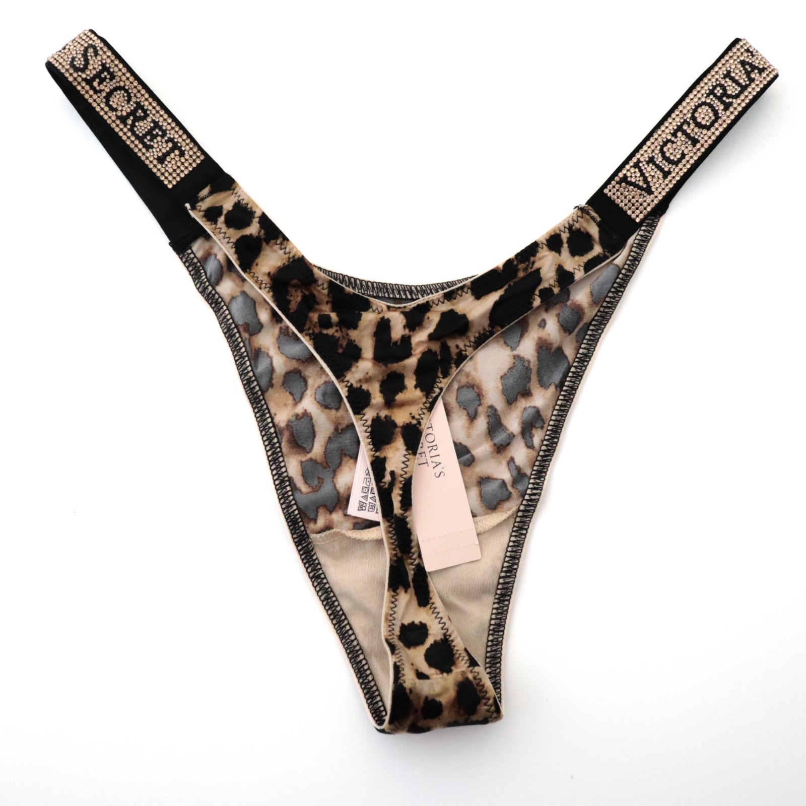 Victoria’s Secret Very Sexy Satin Logo Shine Strap Thong Panty XS S M L XL
