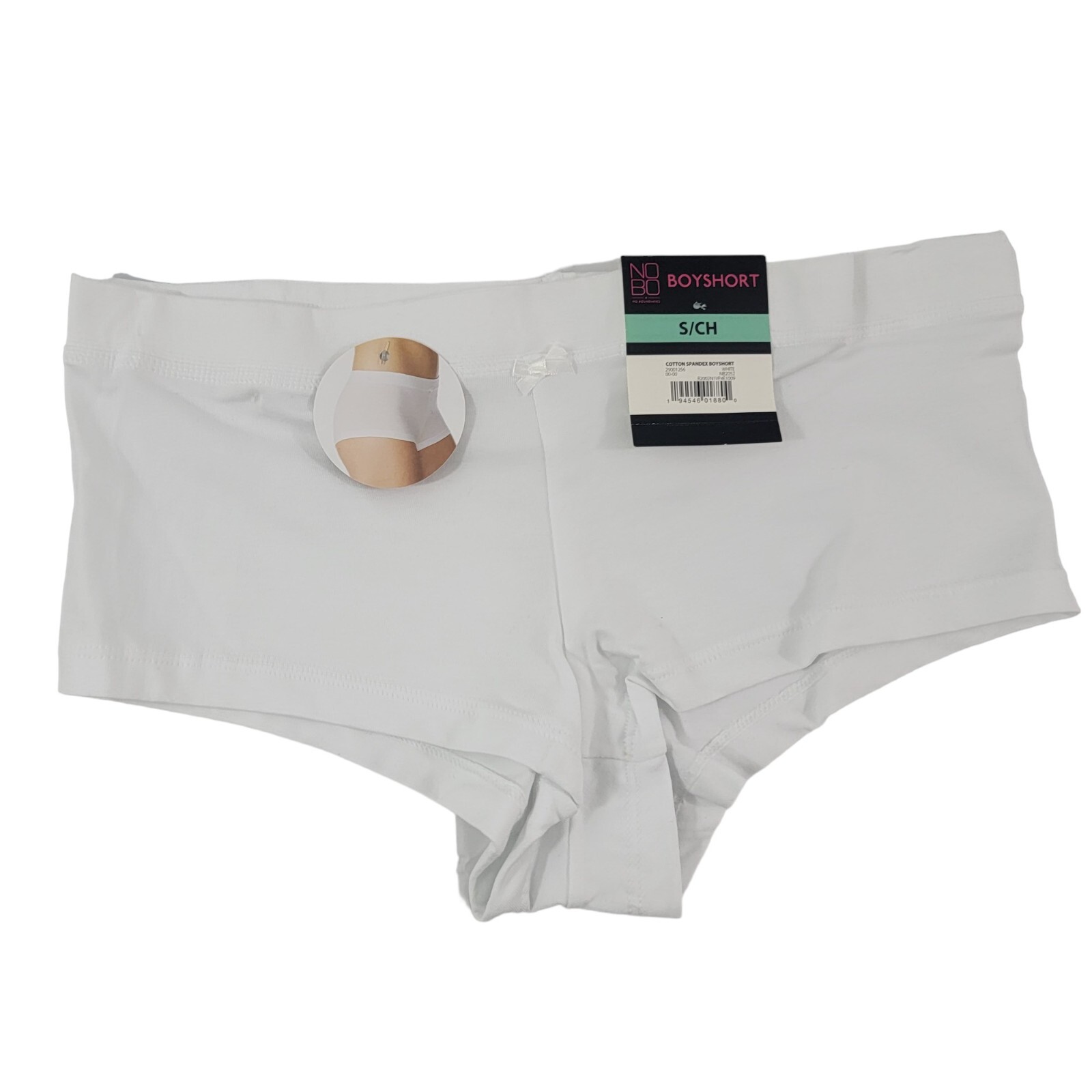 No Boundaries Cotton & Lace Boyshorts 3 Pack NOBO Panties Size Small – NWT