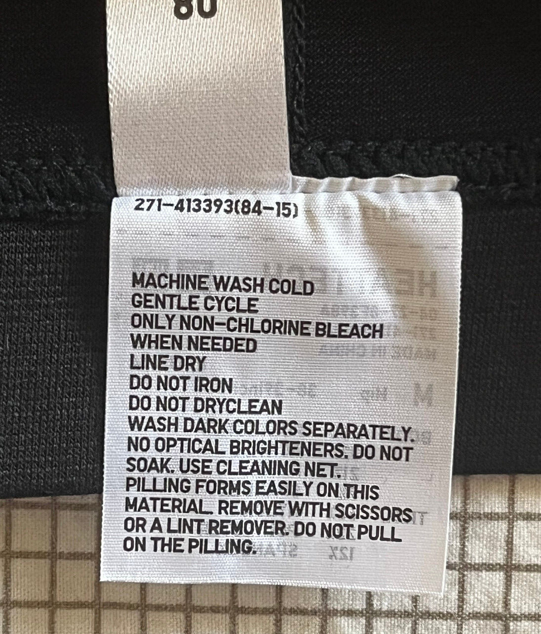Uniqlo x Alexander Wang Heattech Jersey Underwear Panty Shorts (Bikini), Black M