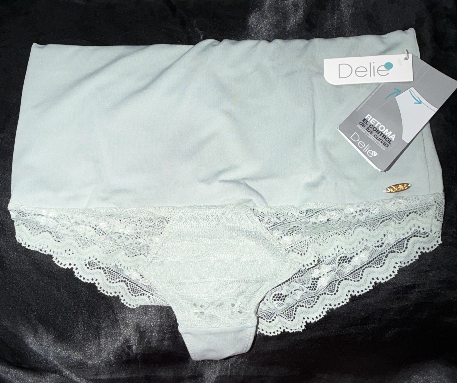 Colombian Shapewear Panties Size L | Lace High Waist & Mid Rise Control Briefs