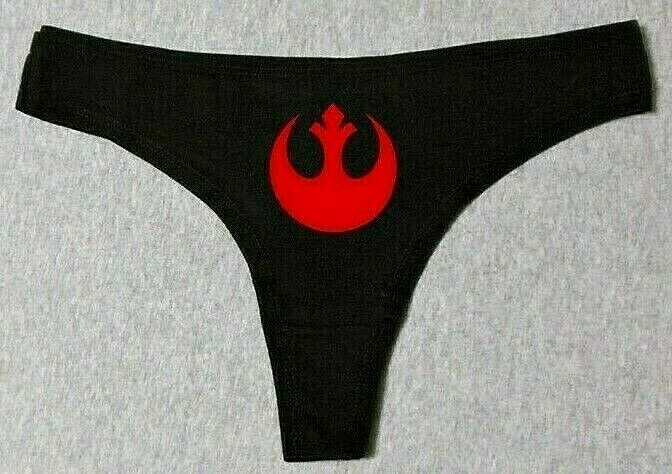 Sexy Star Wars May the Fourth 4th Cosplay Slut Logo Funny G-String Thong