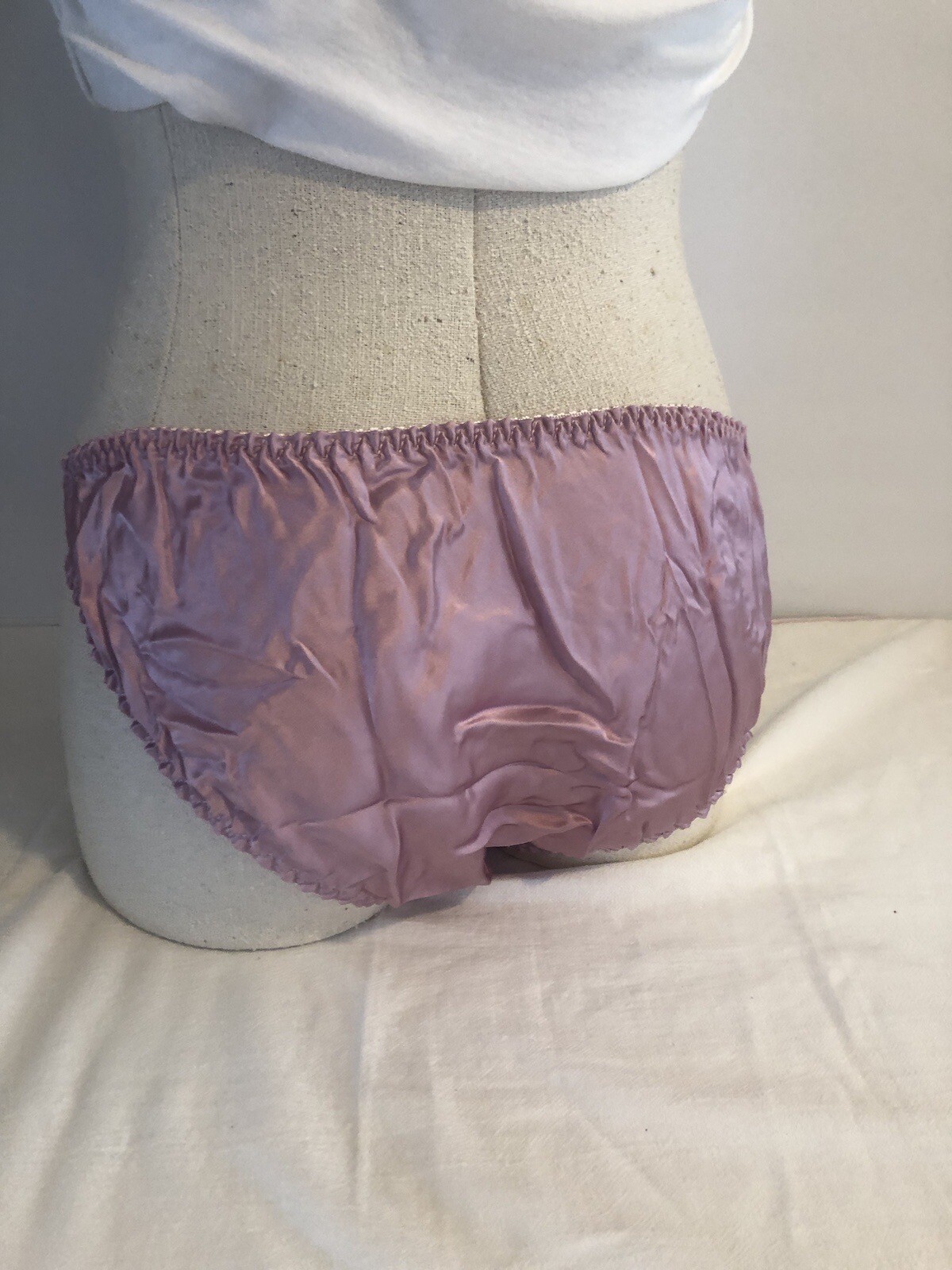 Unique Gift SEXY Womens 100% SILK Lace Bikini Panties Briefs US M