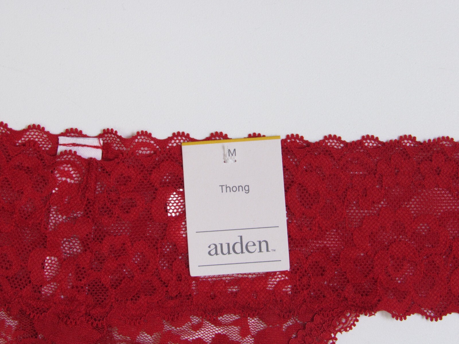 Auden Women’s Variety Thong 2 Pack Size Medium 8-10