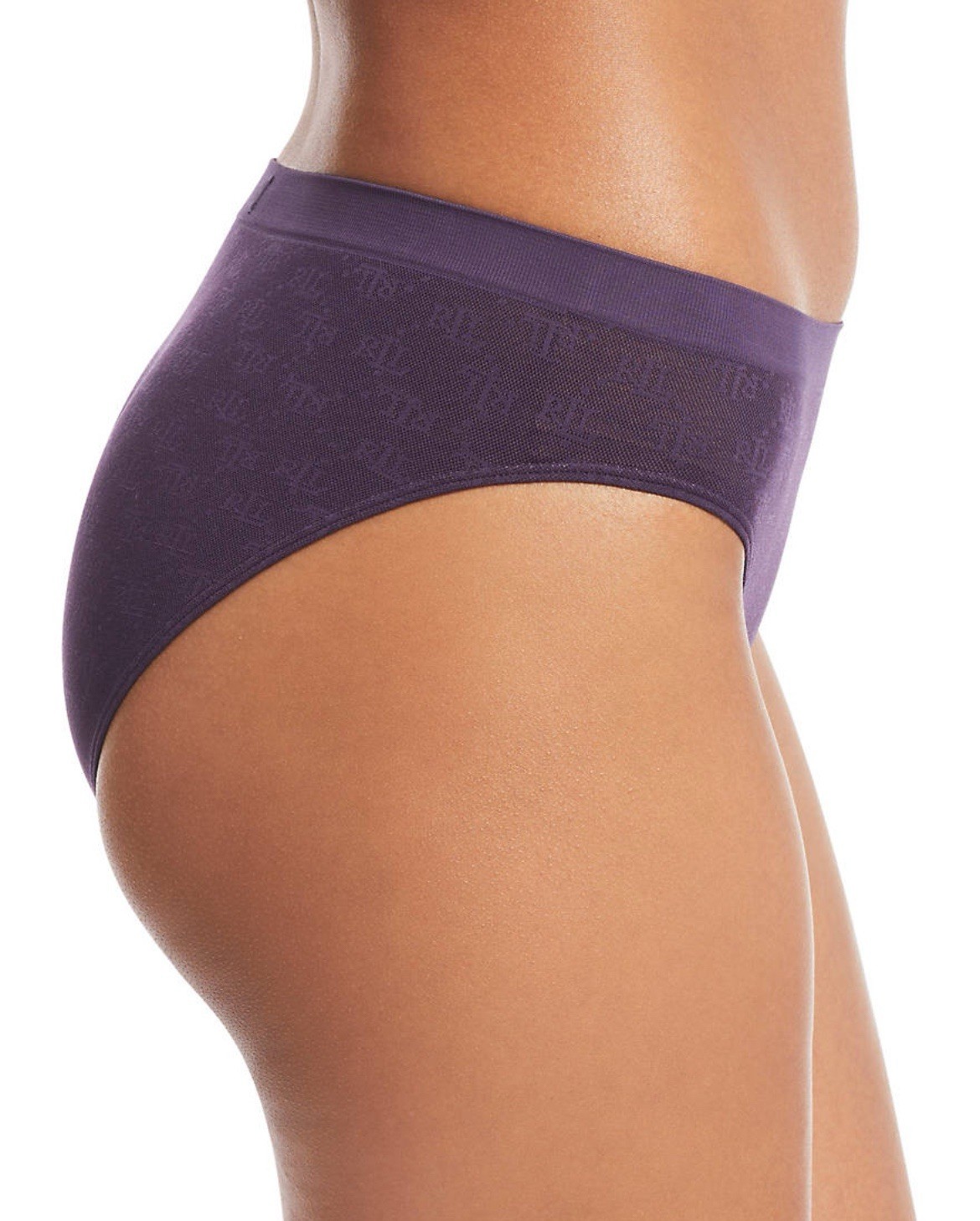 Ralph Lauren Women’s Monogram Mesh Jacquard Bikini Underwear, Navy, S, MSRP $20