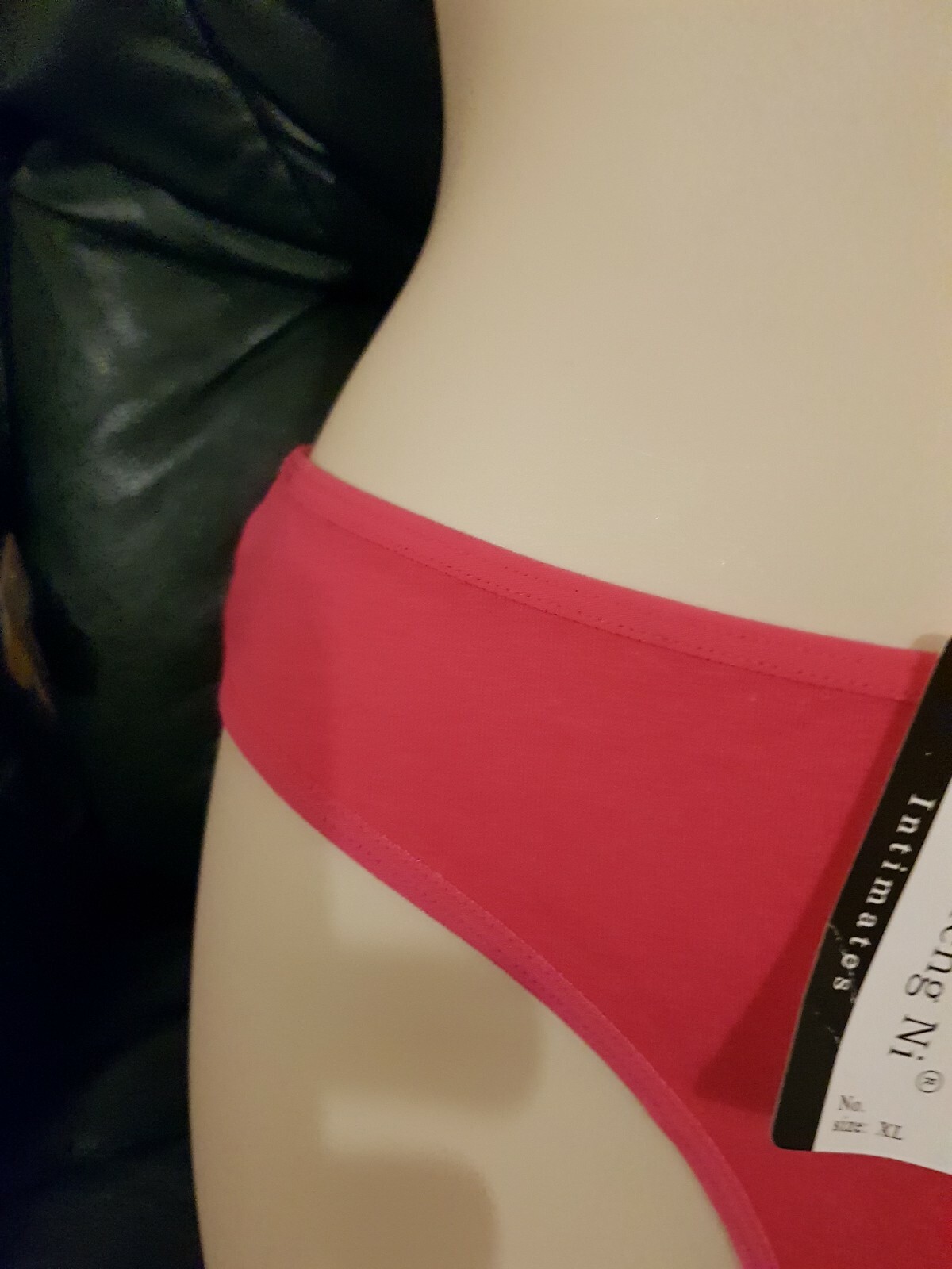 BNWT Job Lot Bright Pink & Coral Embroidered Briefs Size 8-10 x 9