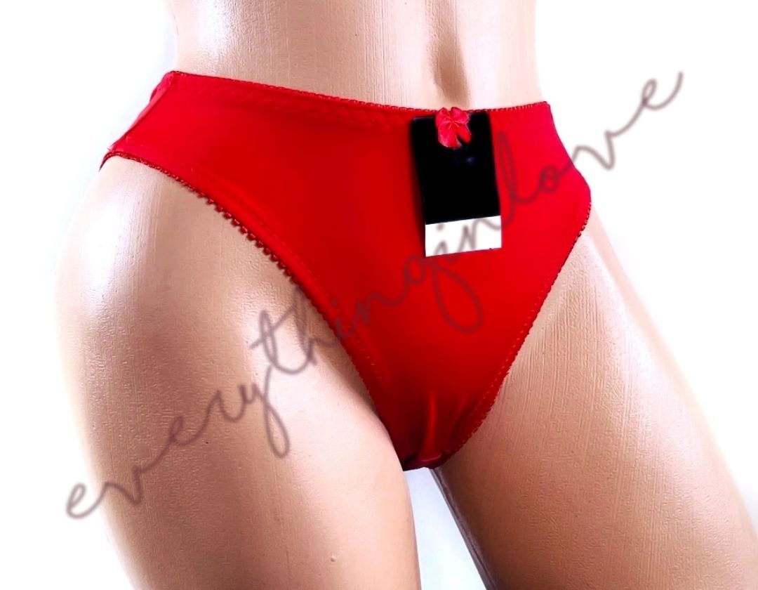 Women High Cut Microfiber Light Tummy Control Full Seat Coverage Bikini panties