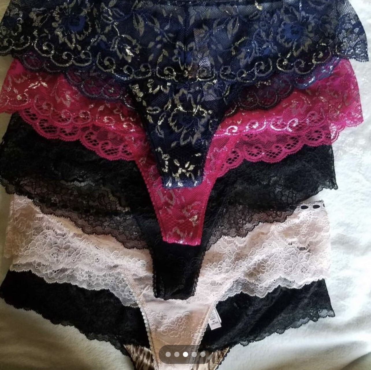 Victoria’s Secret PINK Thong Panties Underwear Bundle Lot-Multiple Sizes-X100