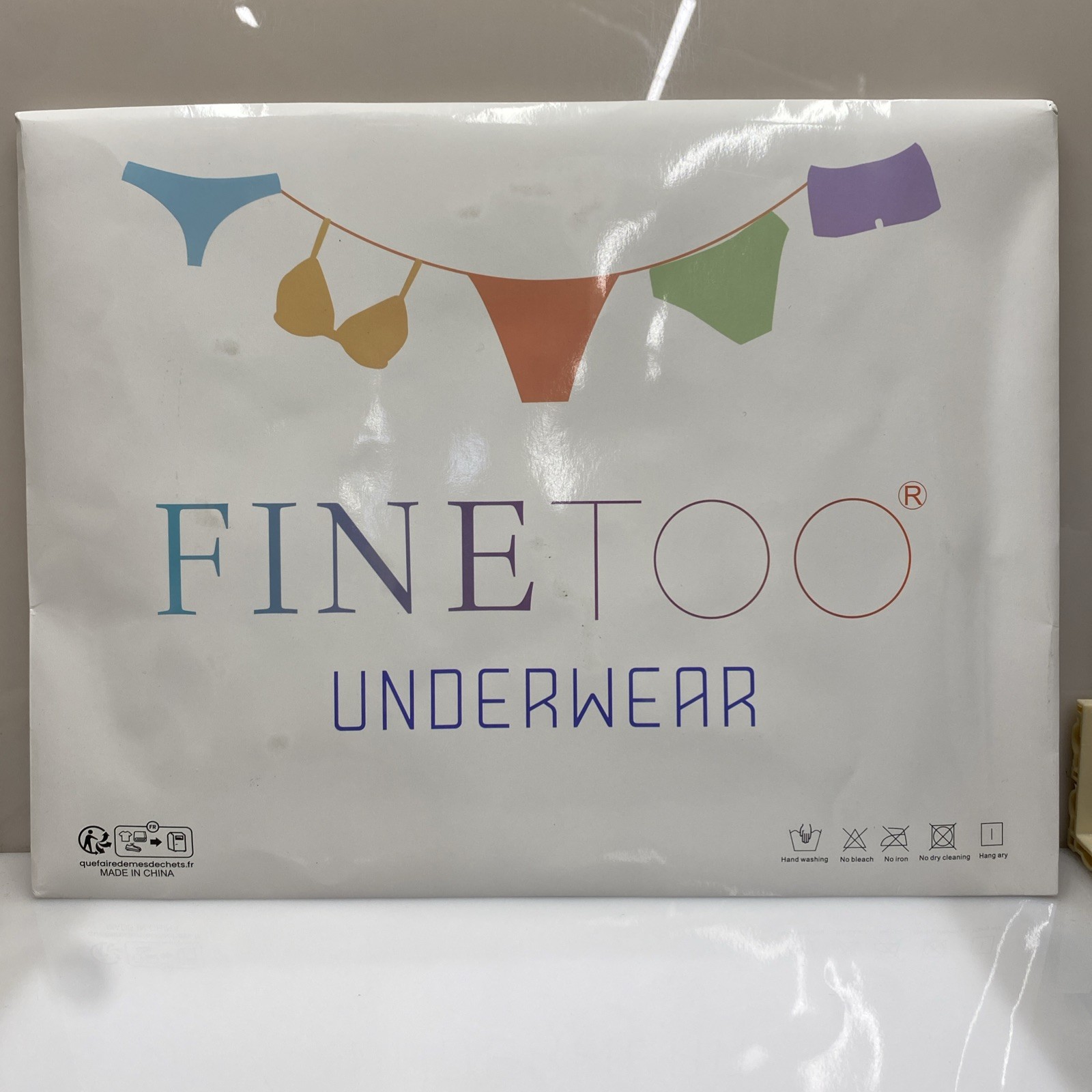 7 Pack Womens Thongs Underwear Cotton Breathable Low Rise Sz S❗️Damage Box