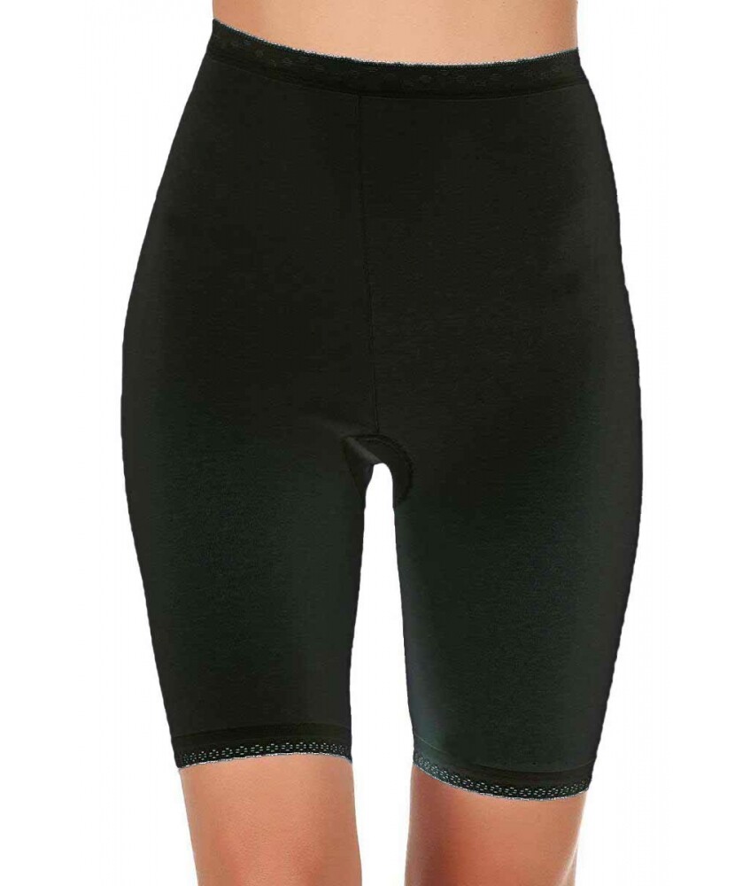 6 Womens Jadea Long Modal Stretch Cotton Long Leg High Waist Briefs