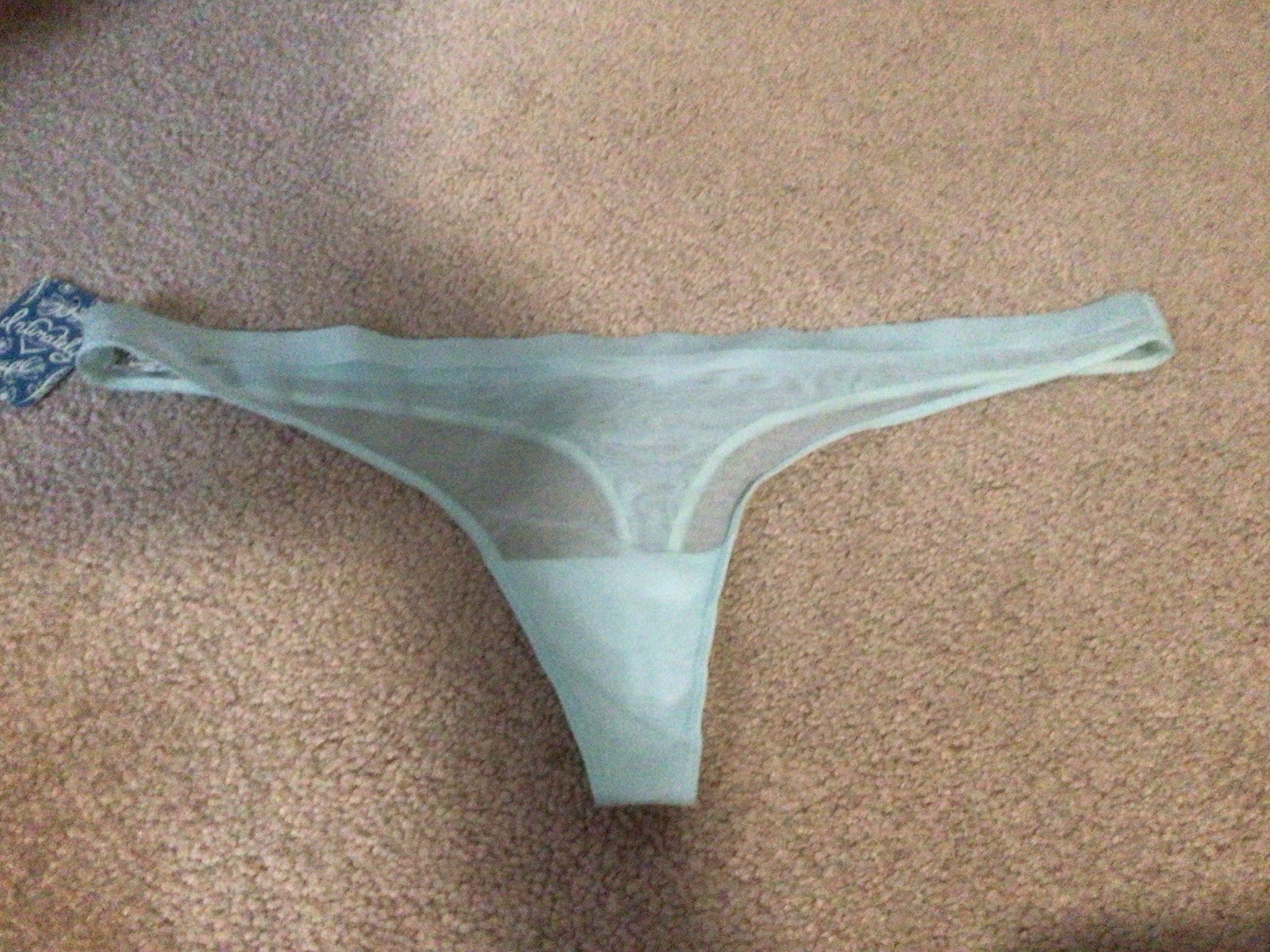FREE PEOPLE ROXANNE MESH THONG- BRAND NEW WITH TAGS- SIZE LARGE
