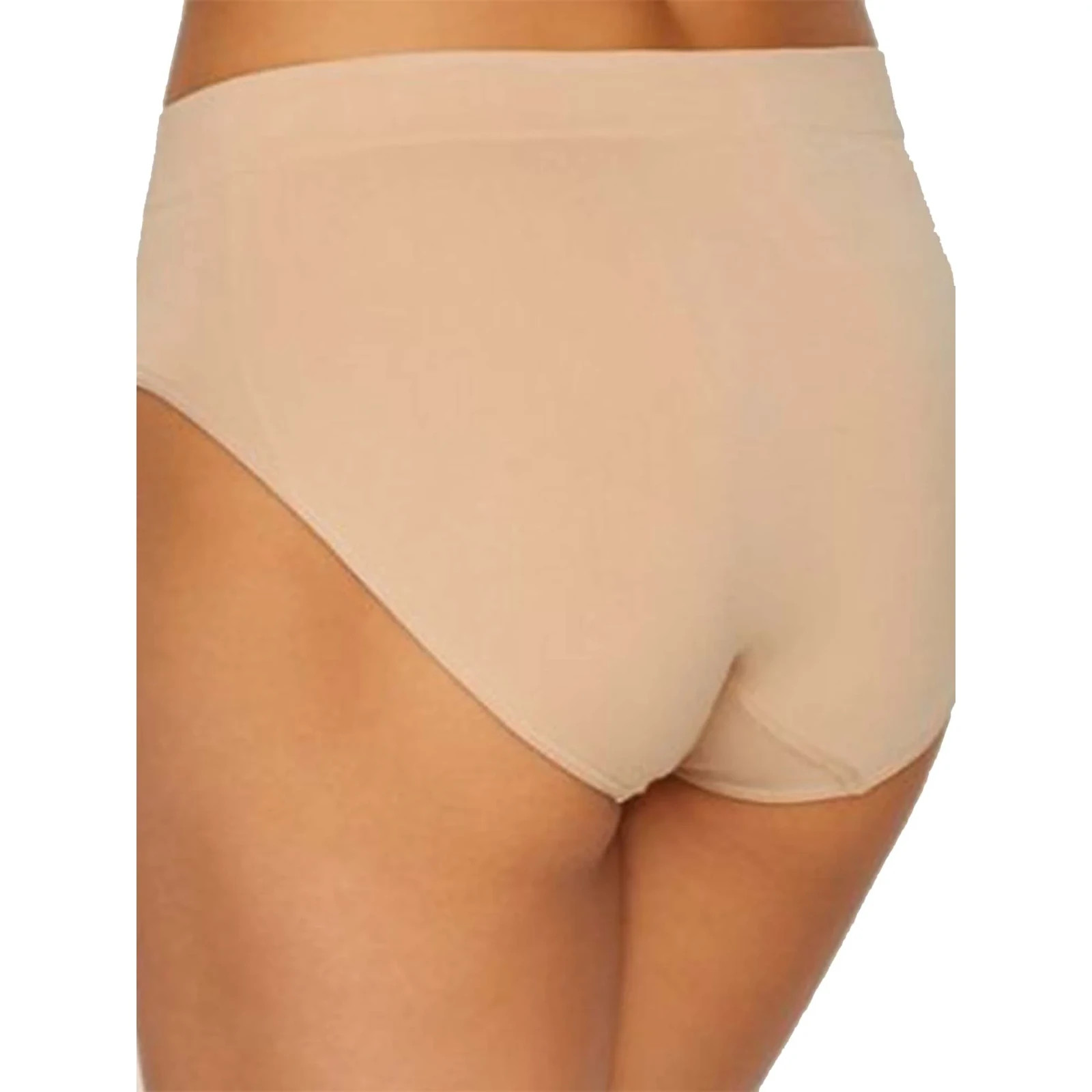 Bali L102854 One Smooth U All-Over High-Cut Brief Panty Light Size M/6