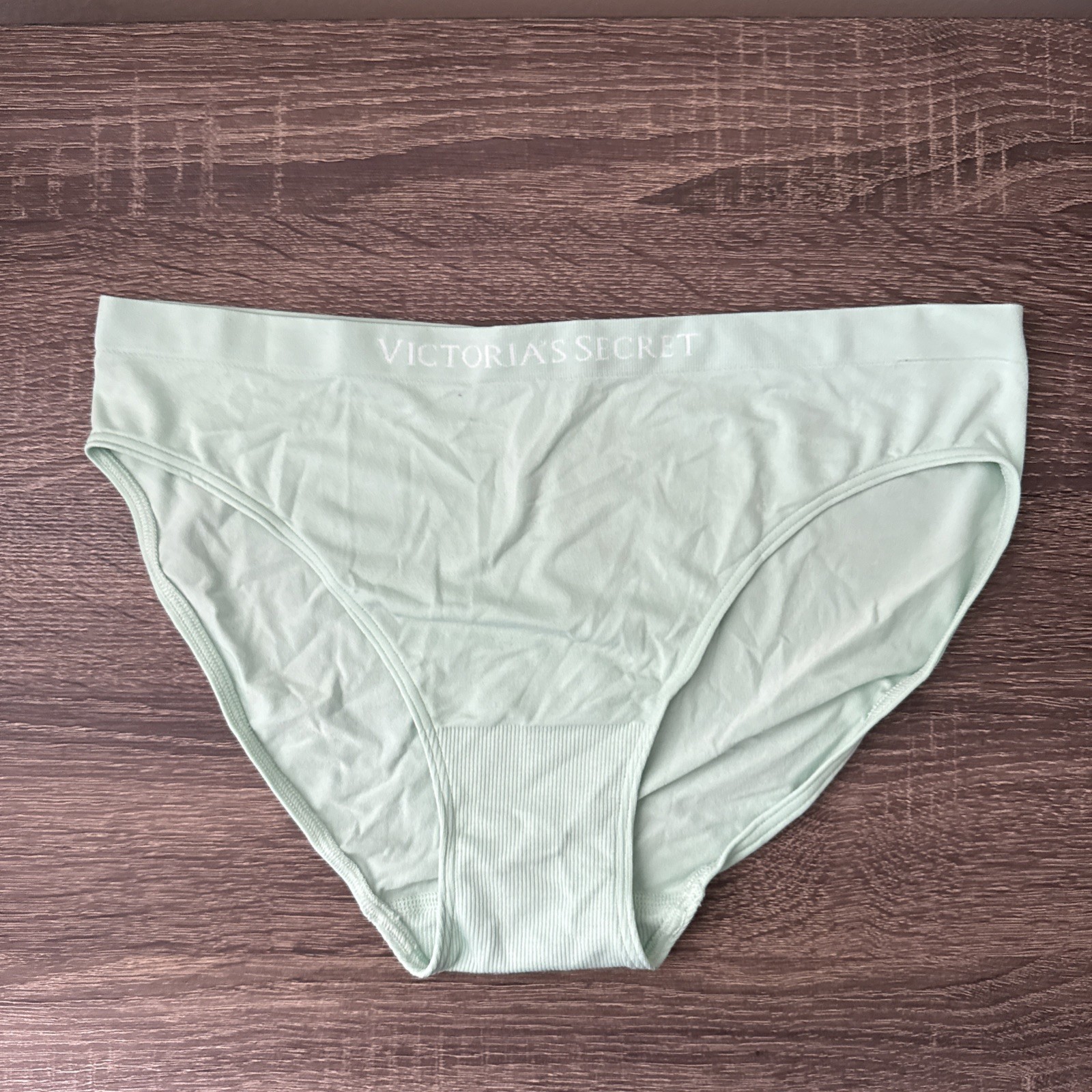 Victoria’s Secret Large Mint, Green Stretched, Smooth, Bikini Panties