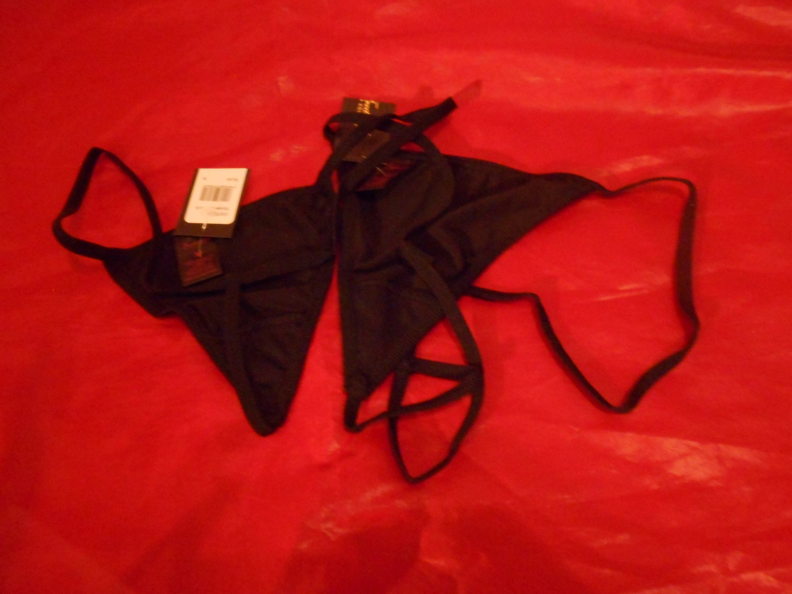 FREDERICK’S OF HOLLYWOOD BLACK G STRING SOLD SEPARATELY extra large & large