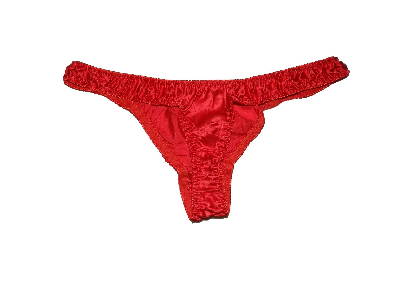 6 Pieces 100% Pure Silk Women’s String Thong Panties Size S M L XL 2XL